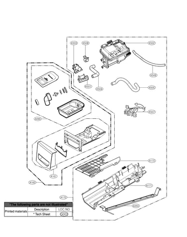 Panel and drawer parts