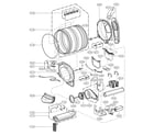 LG DLEX3250R drum parts diagram