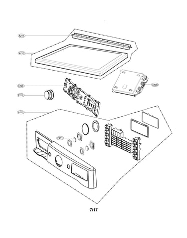 Control panel parts