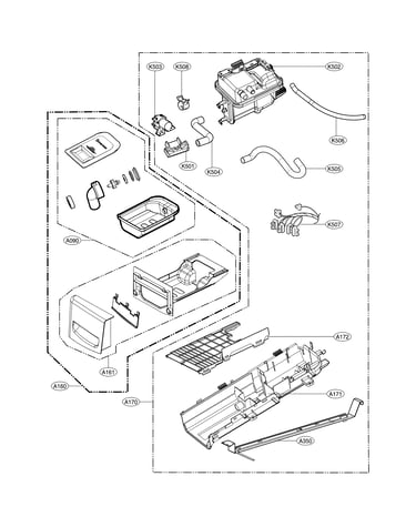 Panel and drawer parts