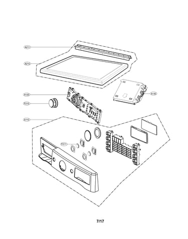 Control panel parts