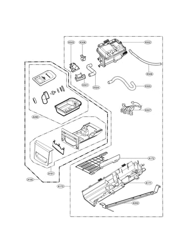 Panel and drawer parts
