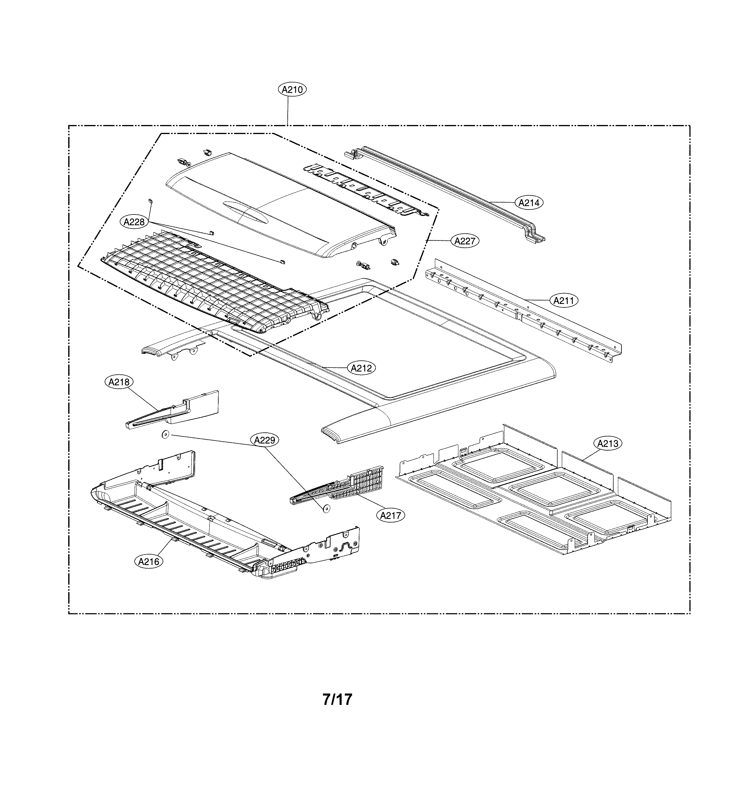 Plate assembly parts