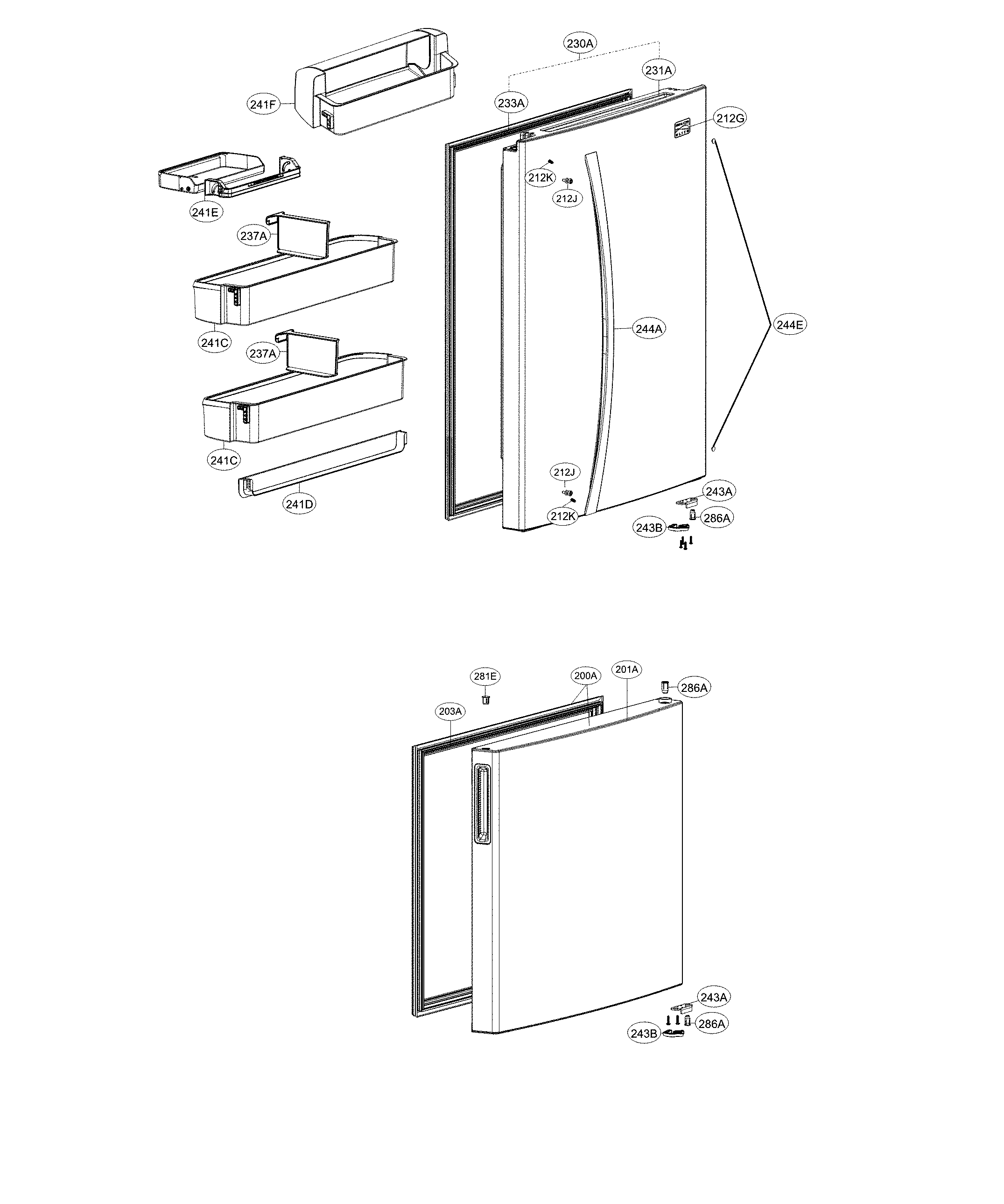 Door parts