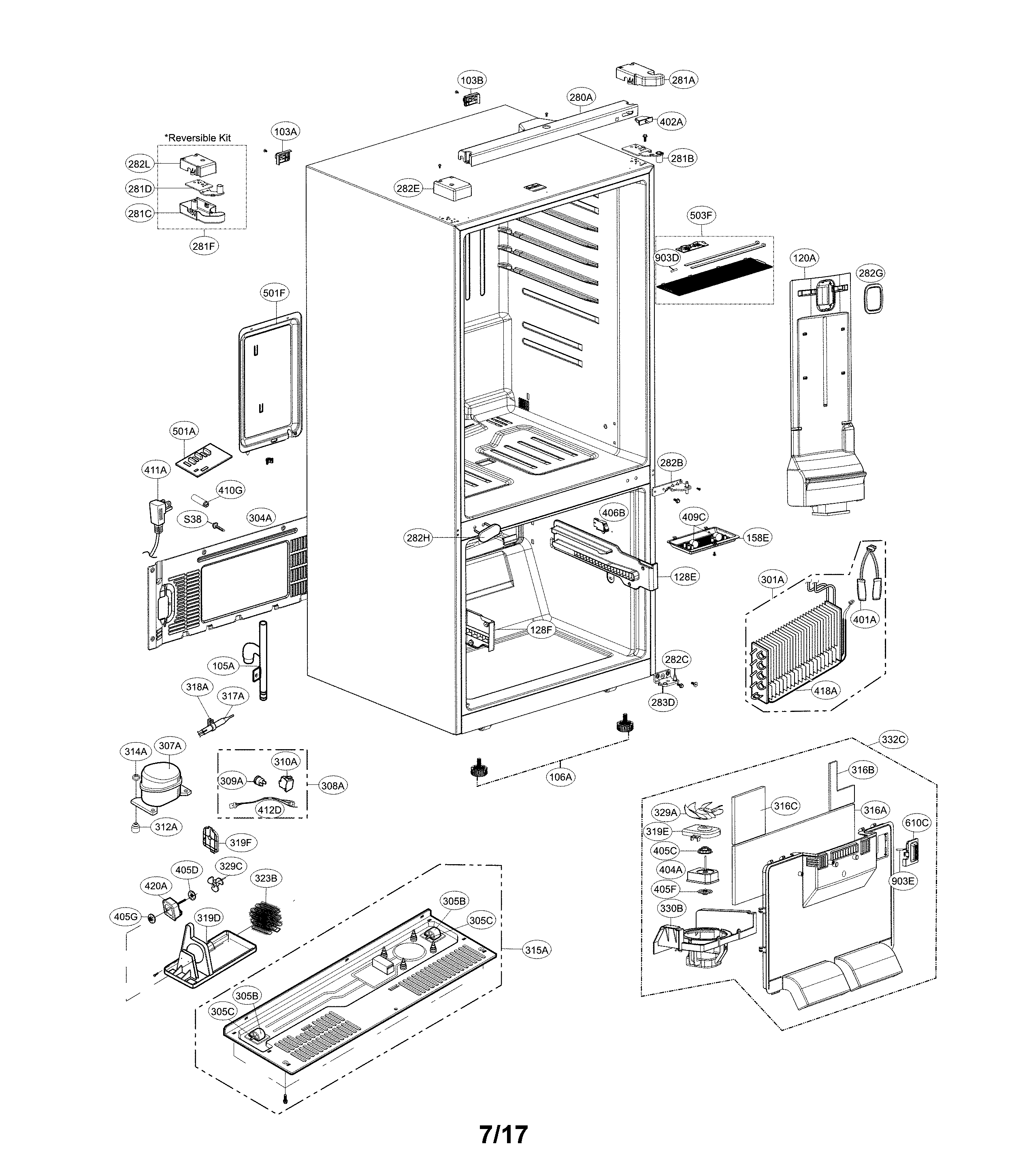 Case parts