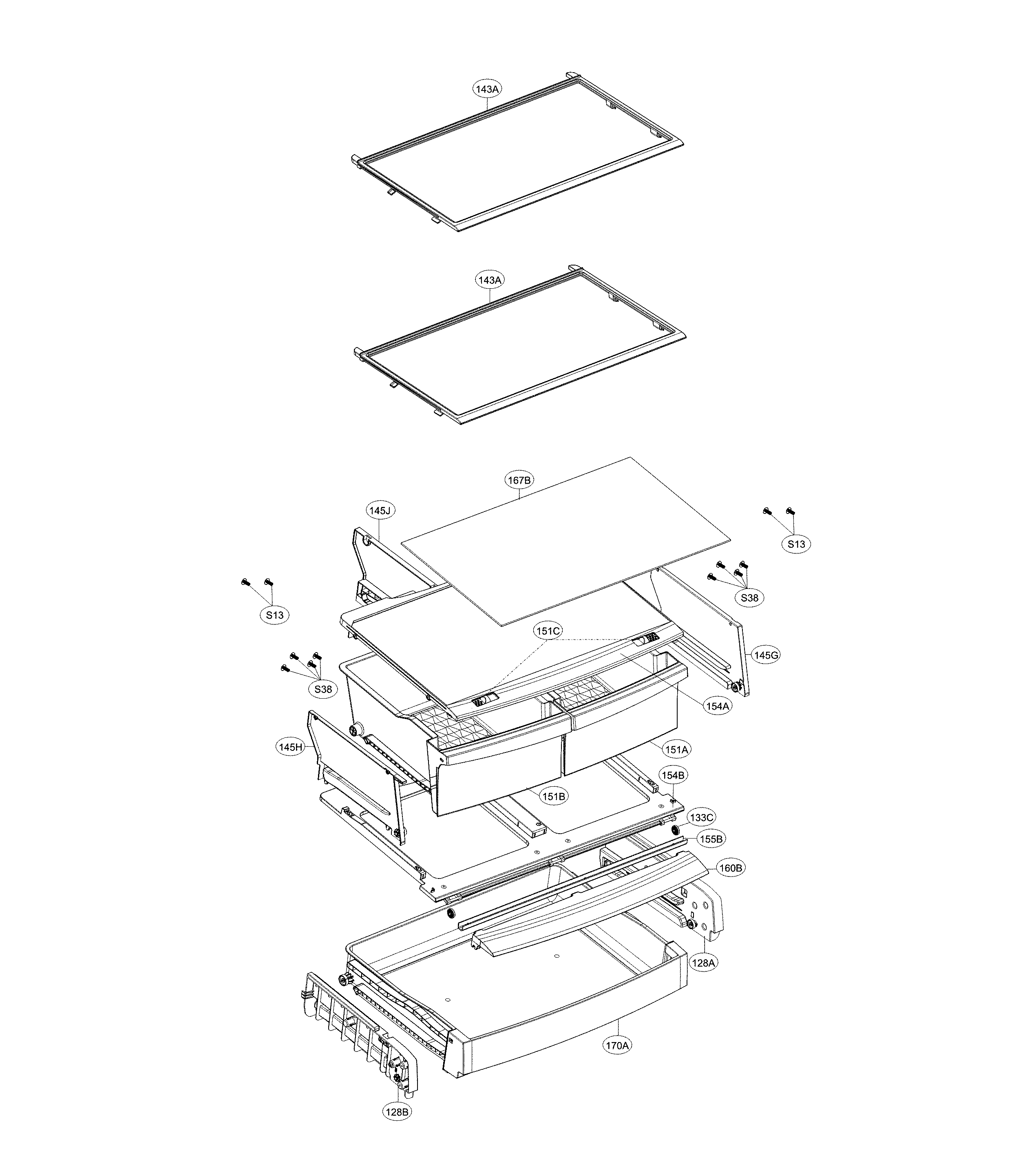 Refrigerator parts
