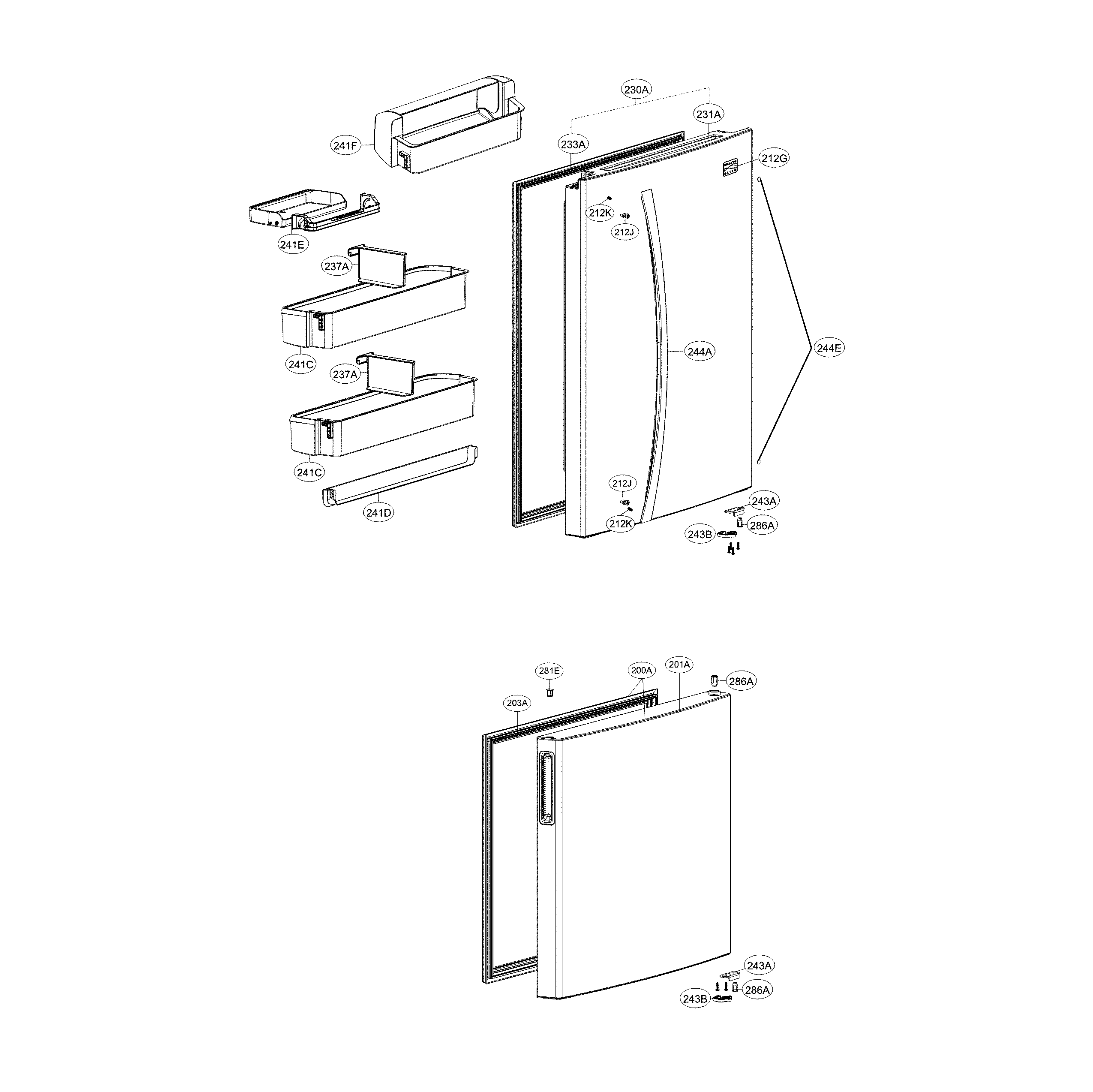 Door parts