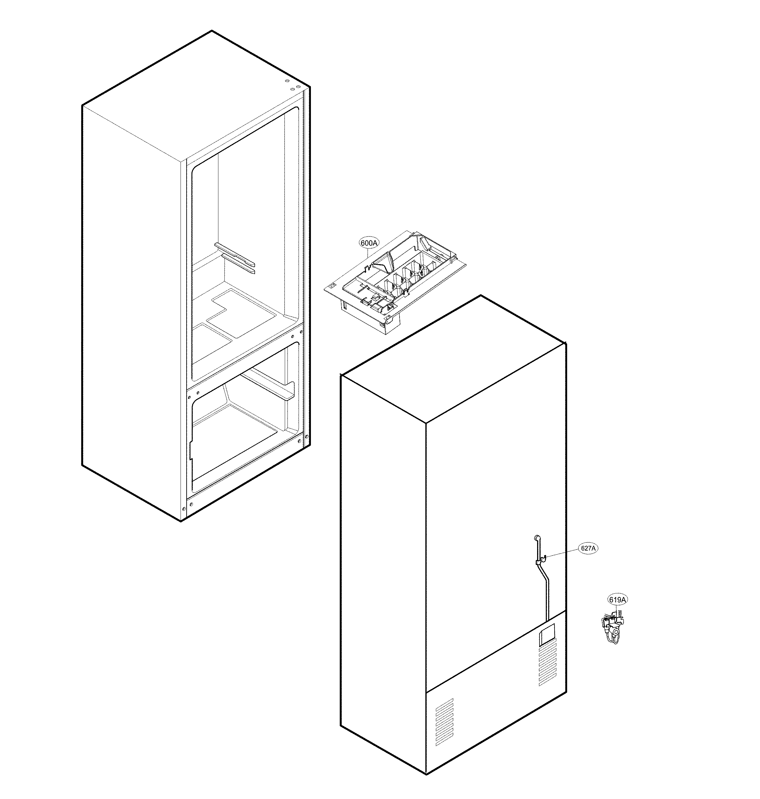 Ice maker parts