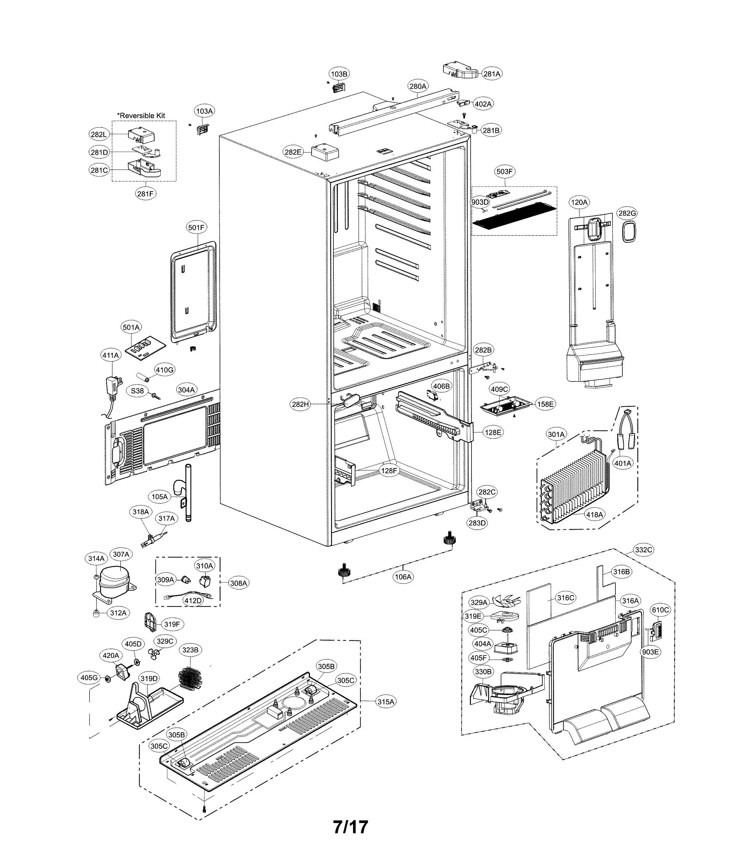 Case parts