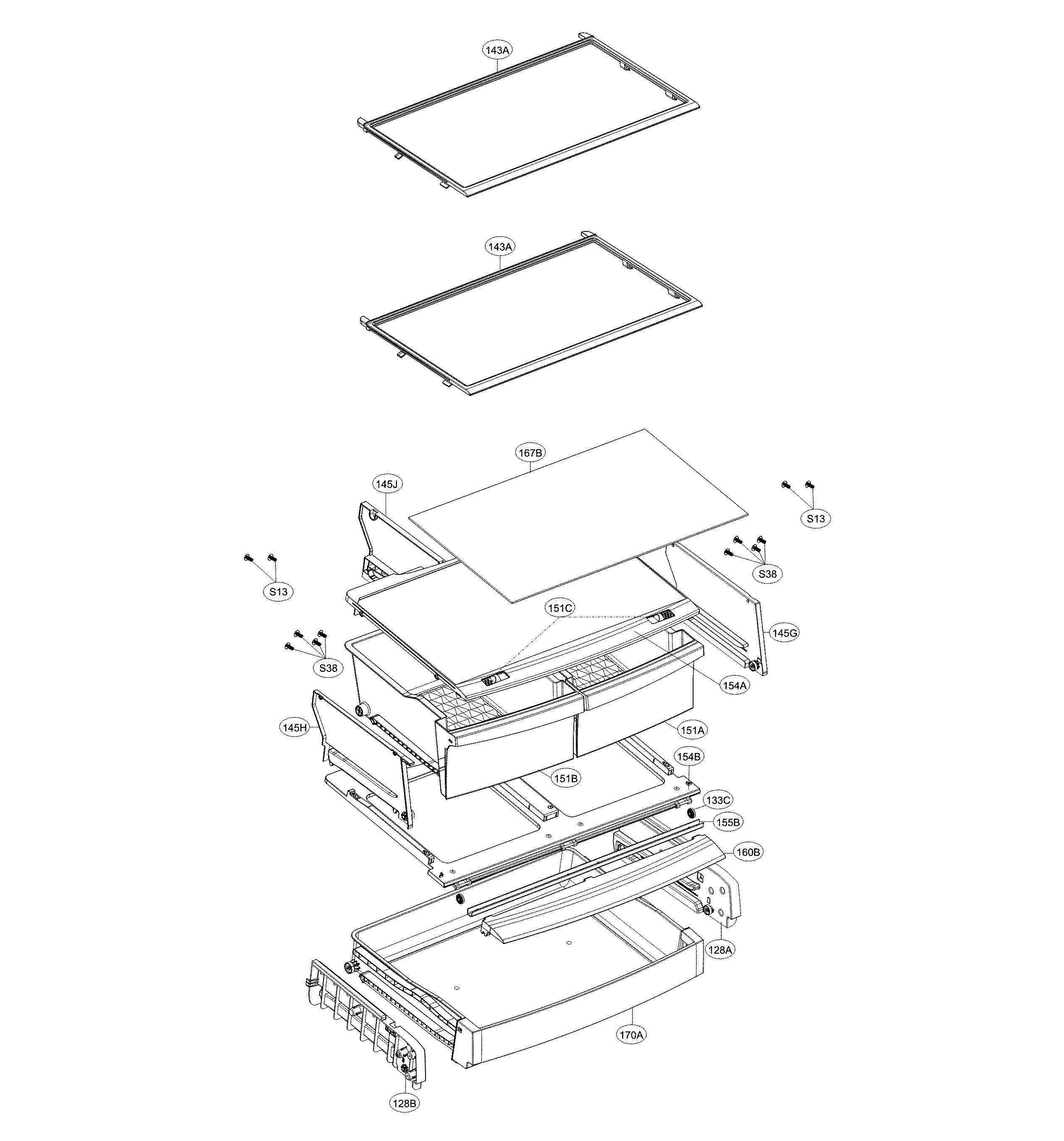 Refrigerator parts