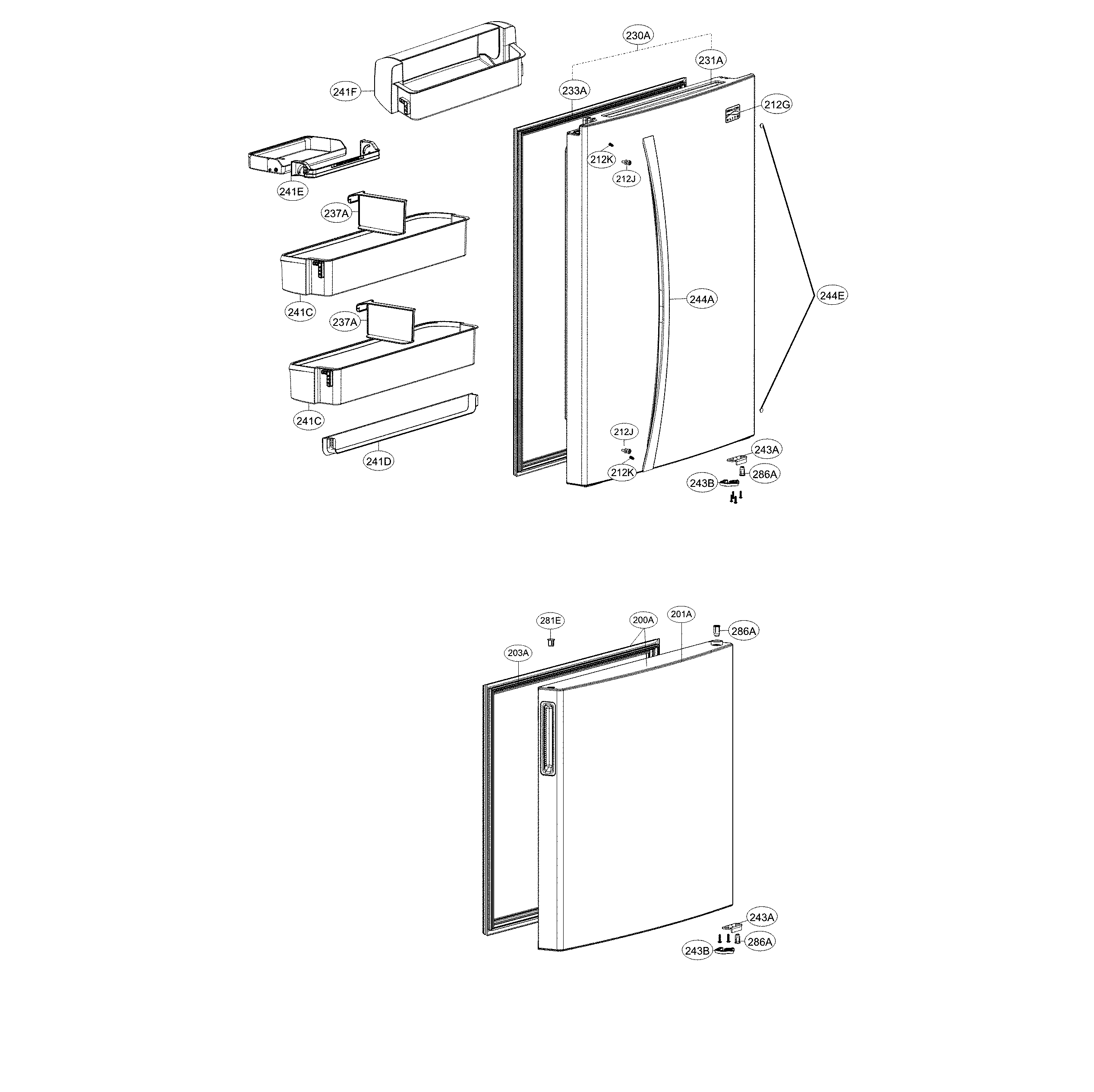 Door parts