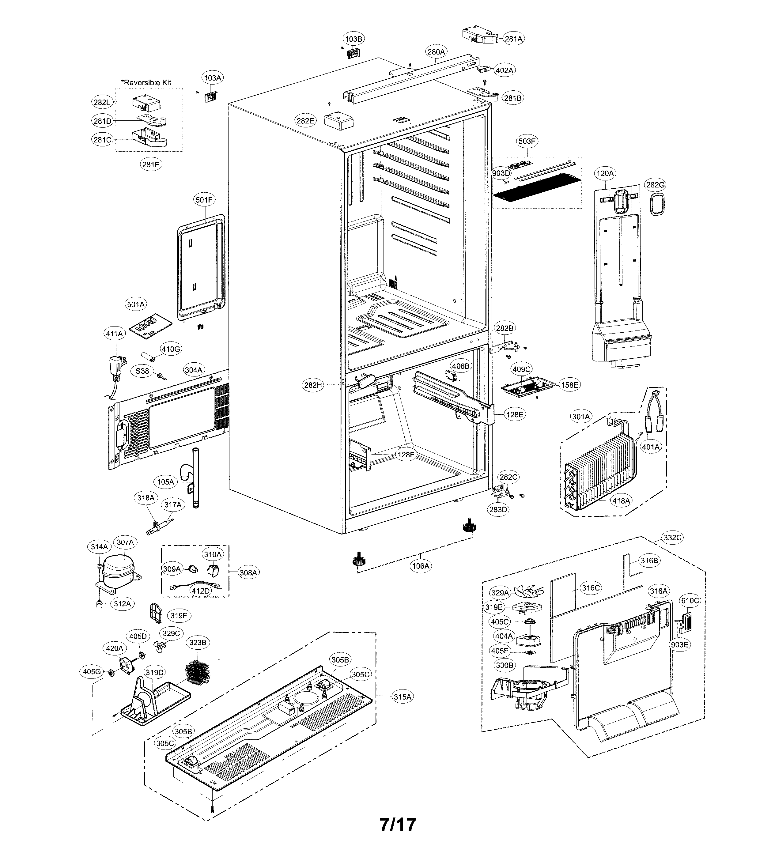 Case parts