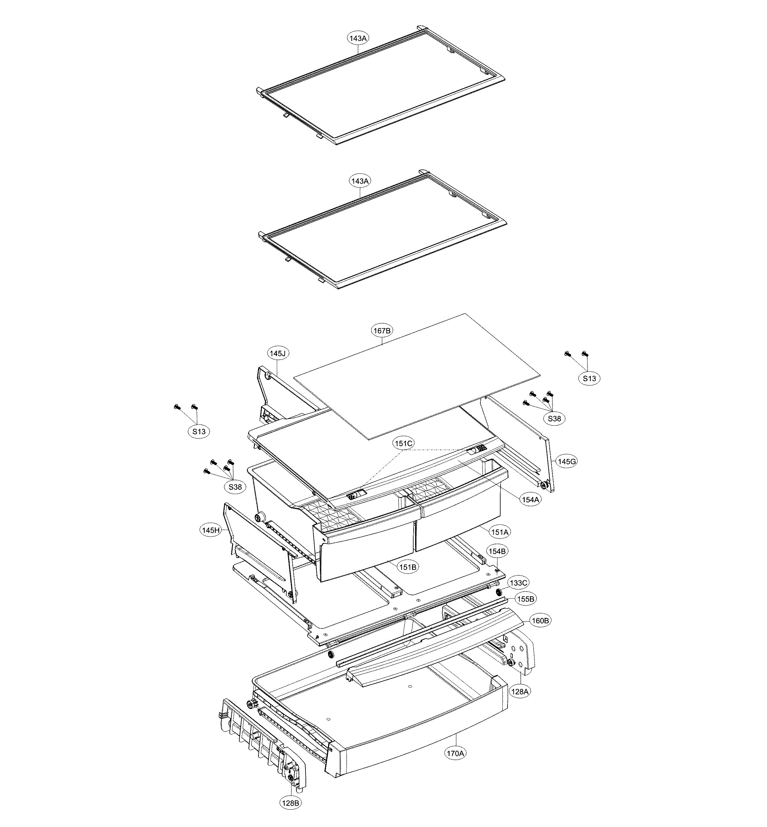 Refrigerator parts