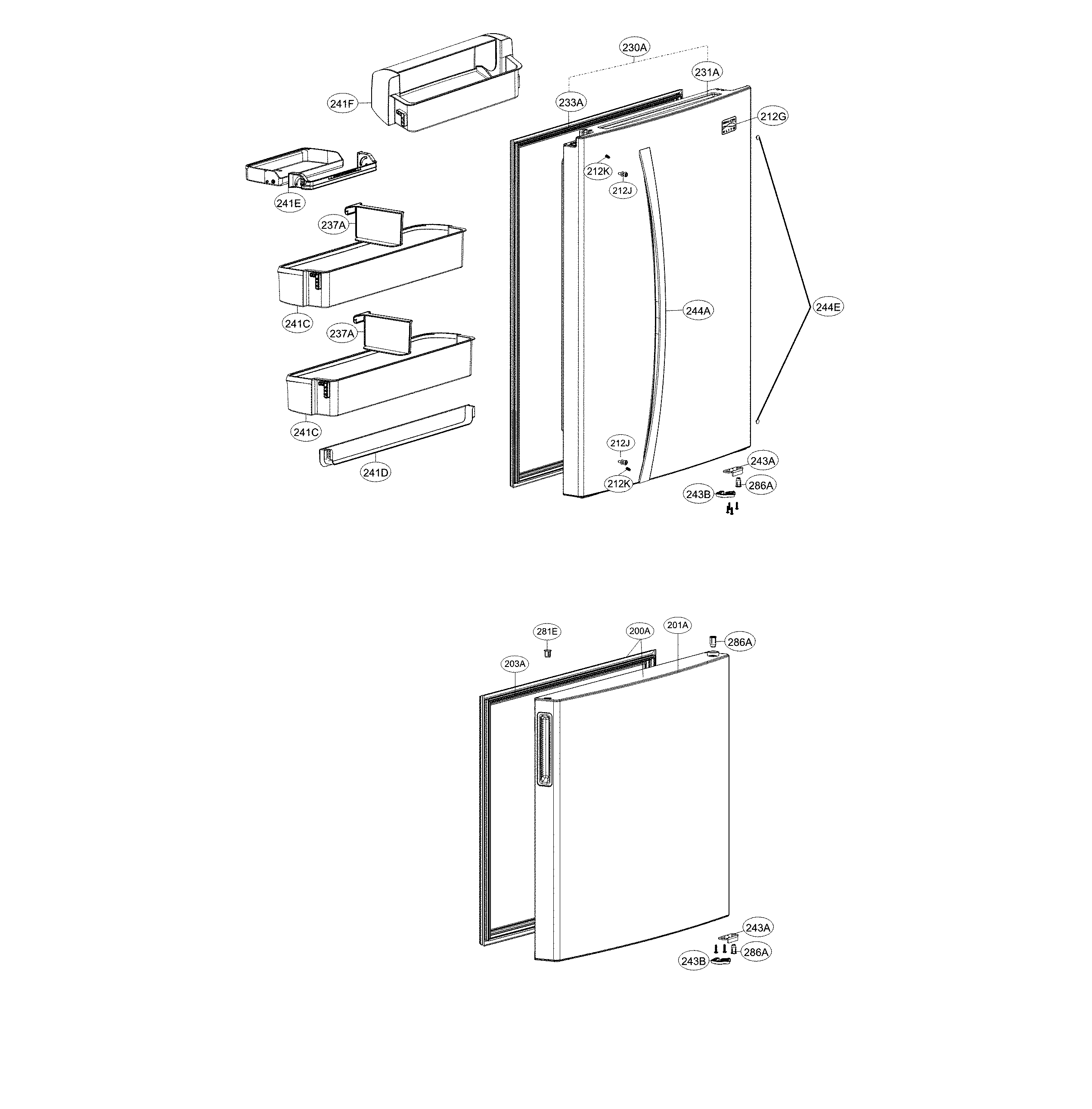 Door parts