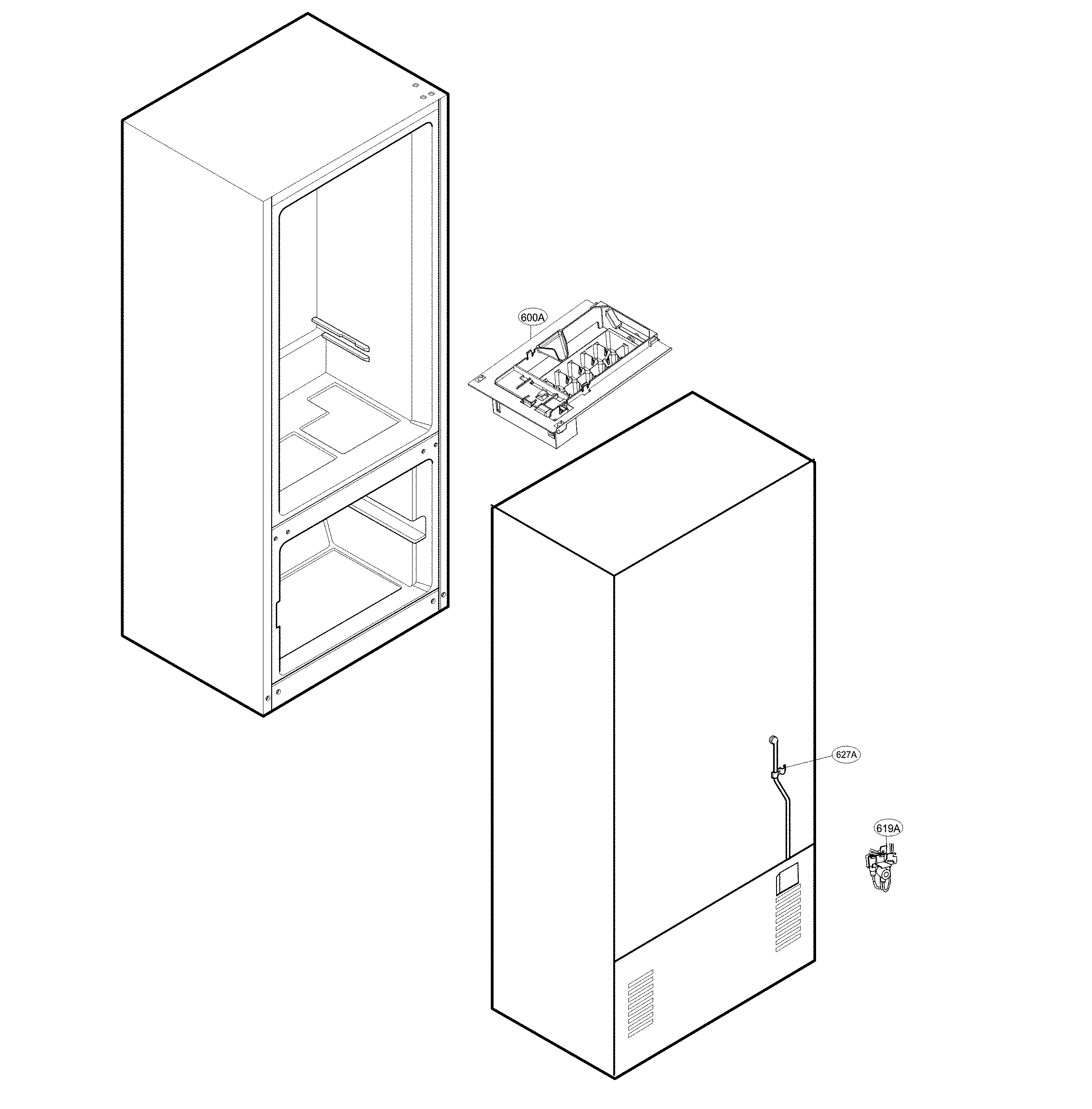 Ice maker parts