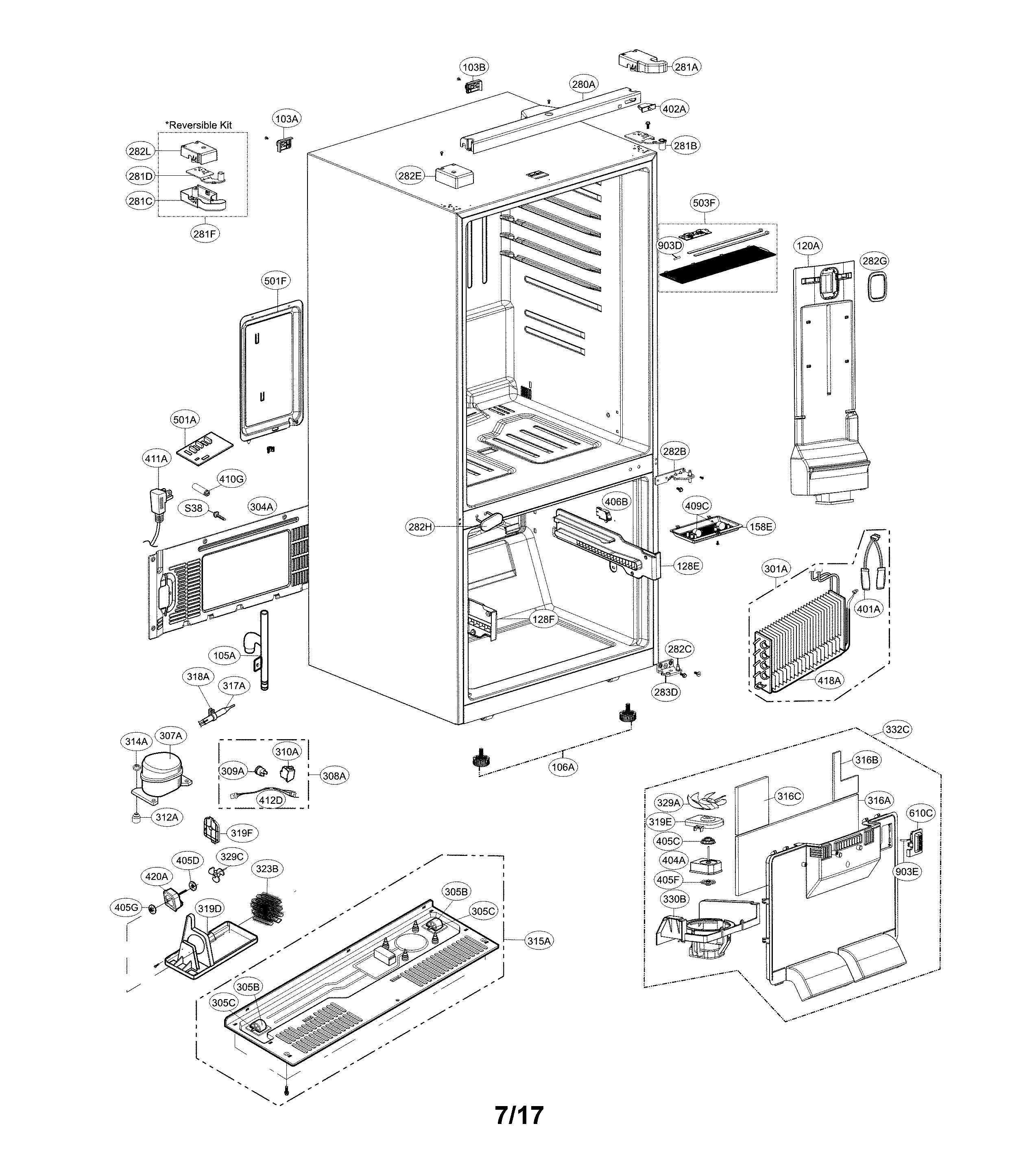 Case parts