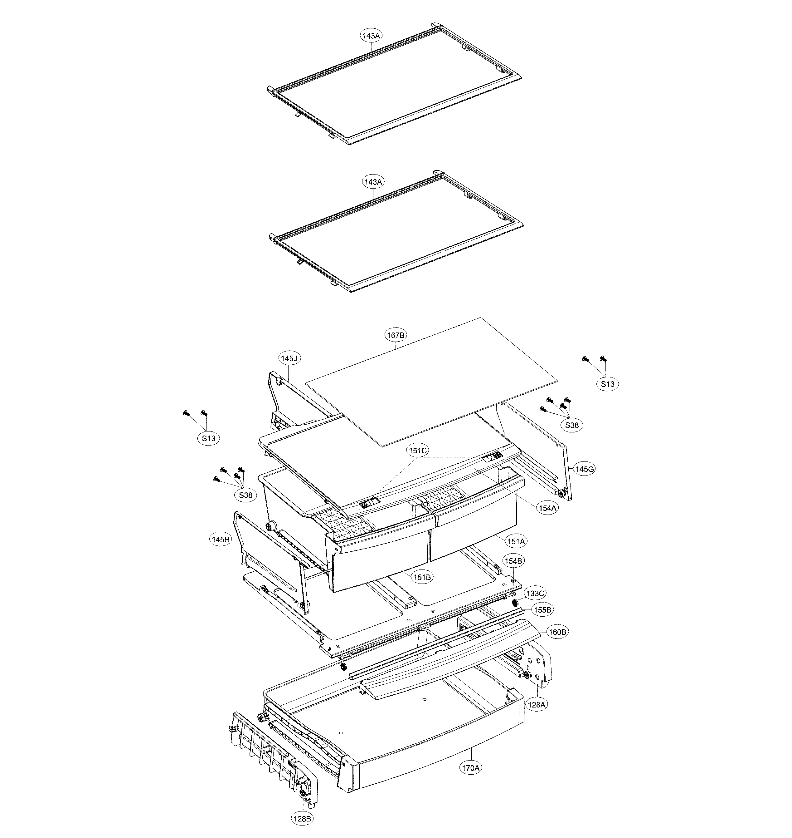 Refrigerator parts