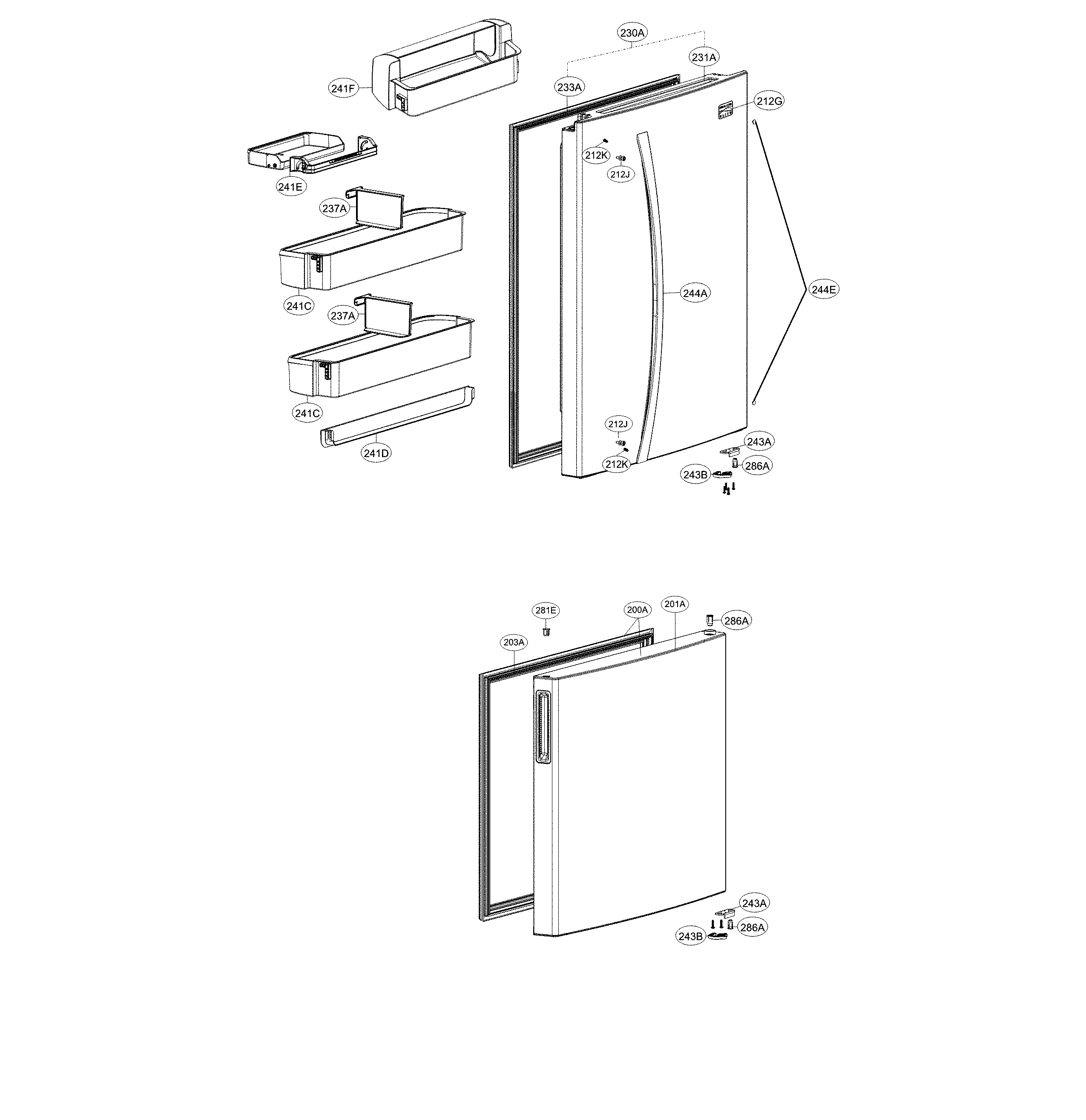 Door parts