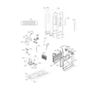 LG LBN10551PS/00 freezer parts diagram