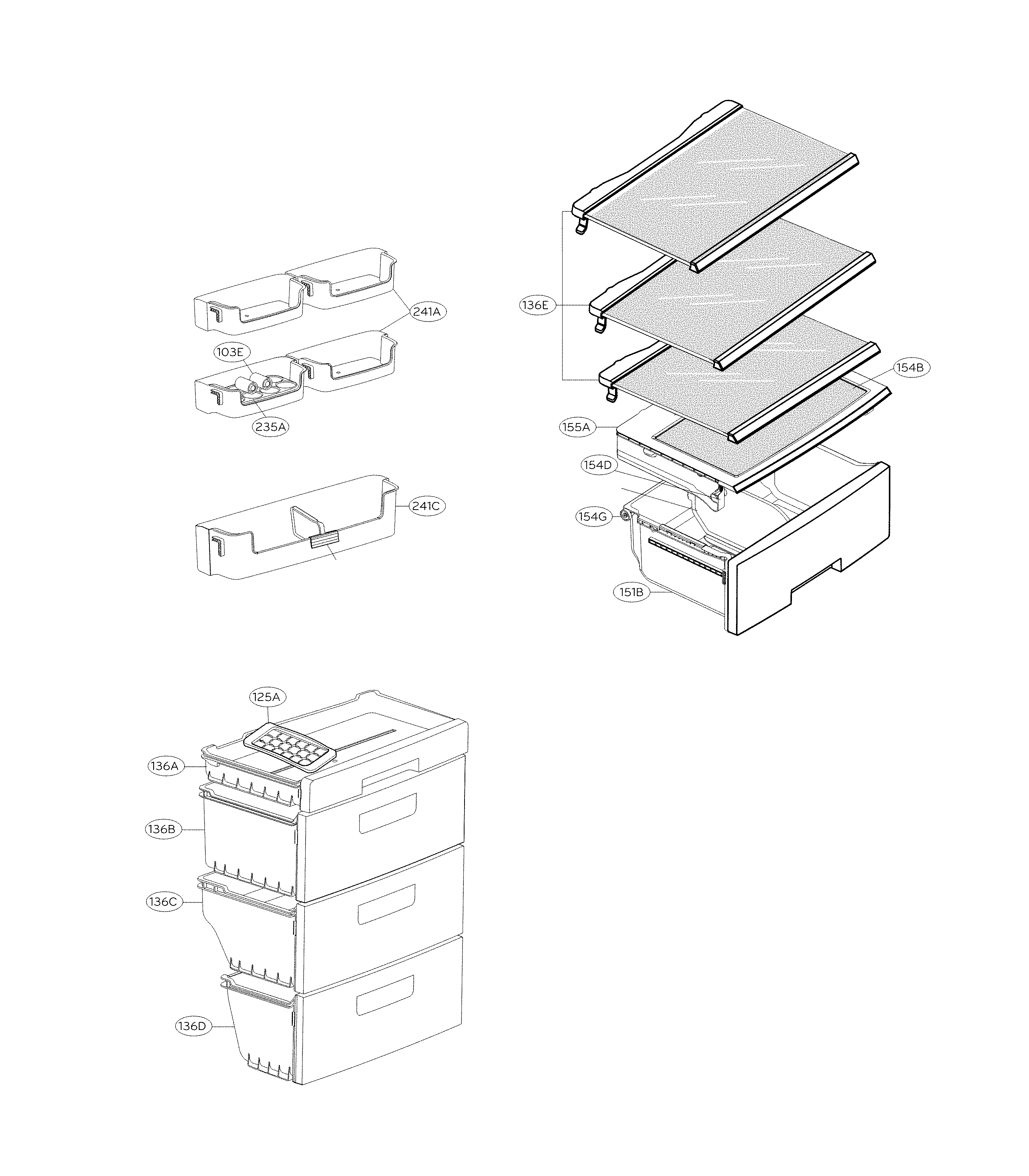 Refrigerator parts