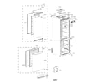 LG LBN10551PV/00 case parts diagram