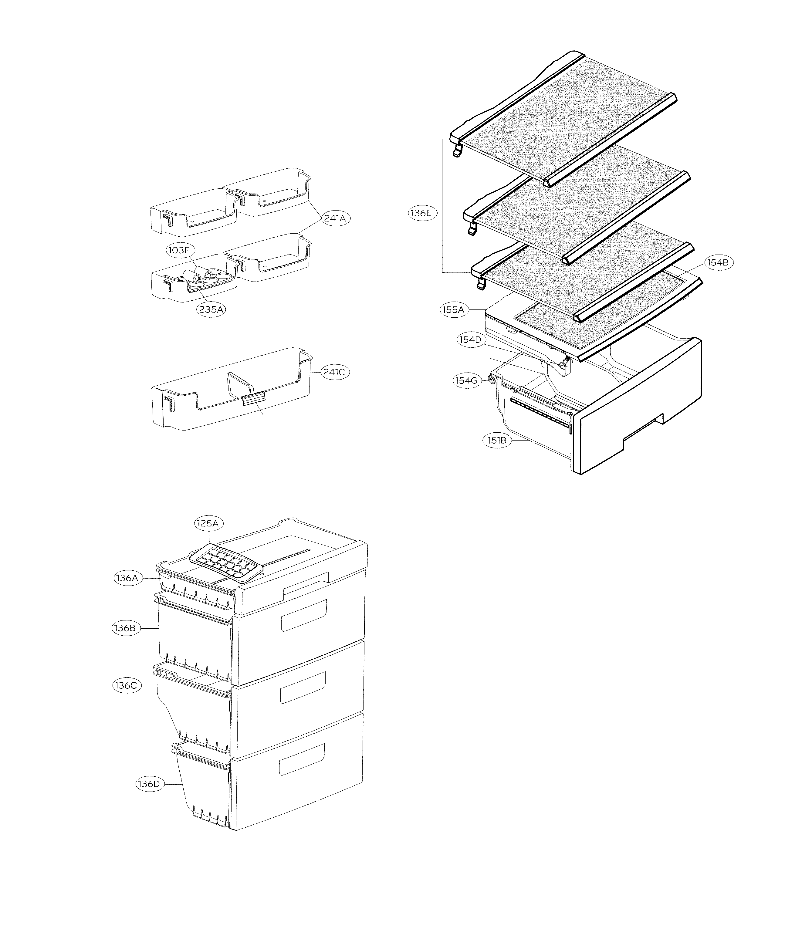 Refrigerator parts