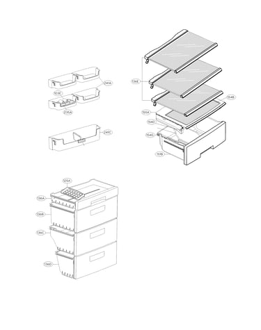 Refrigerator parts