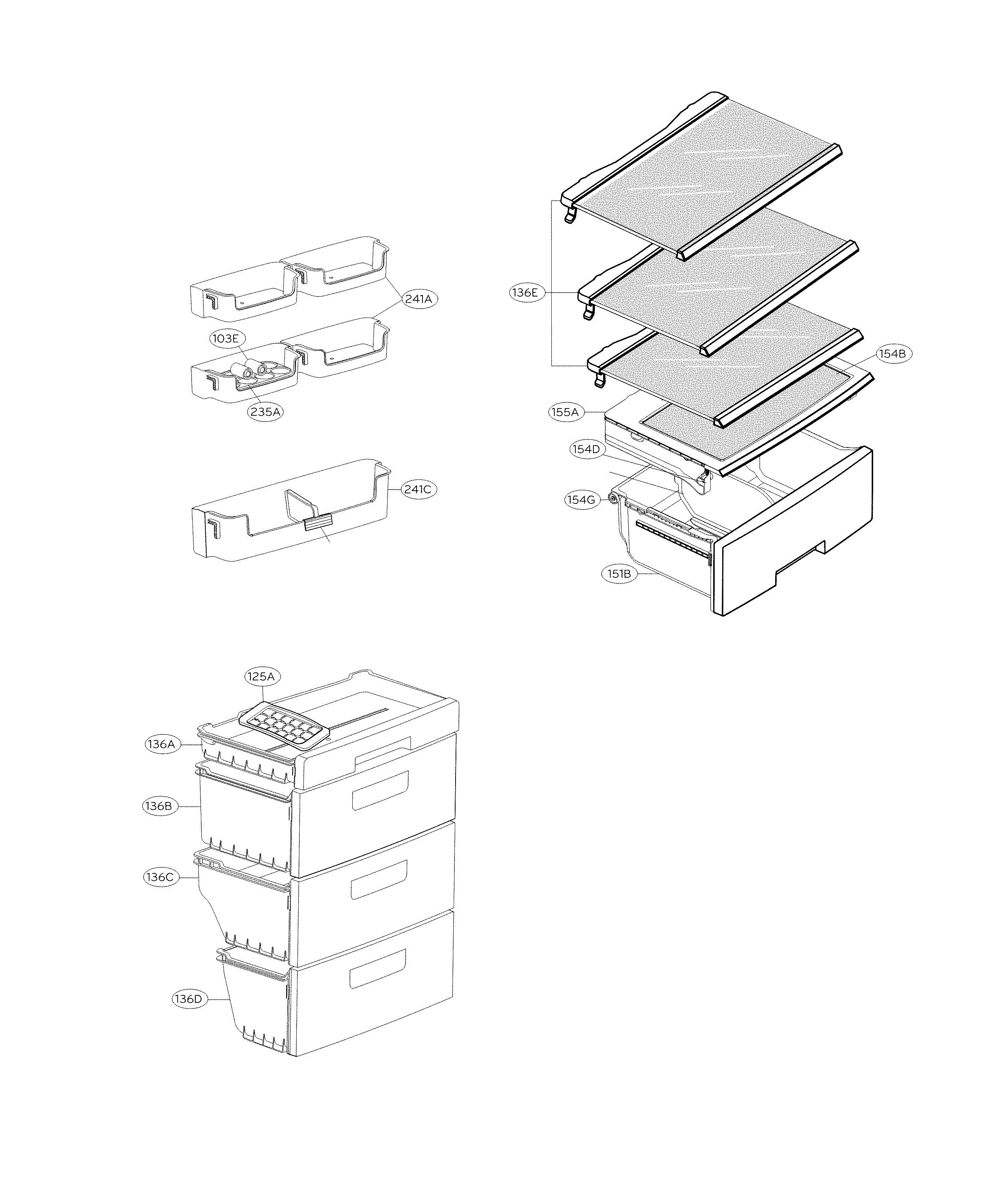 Refrigerator parts