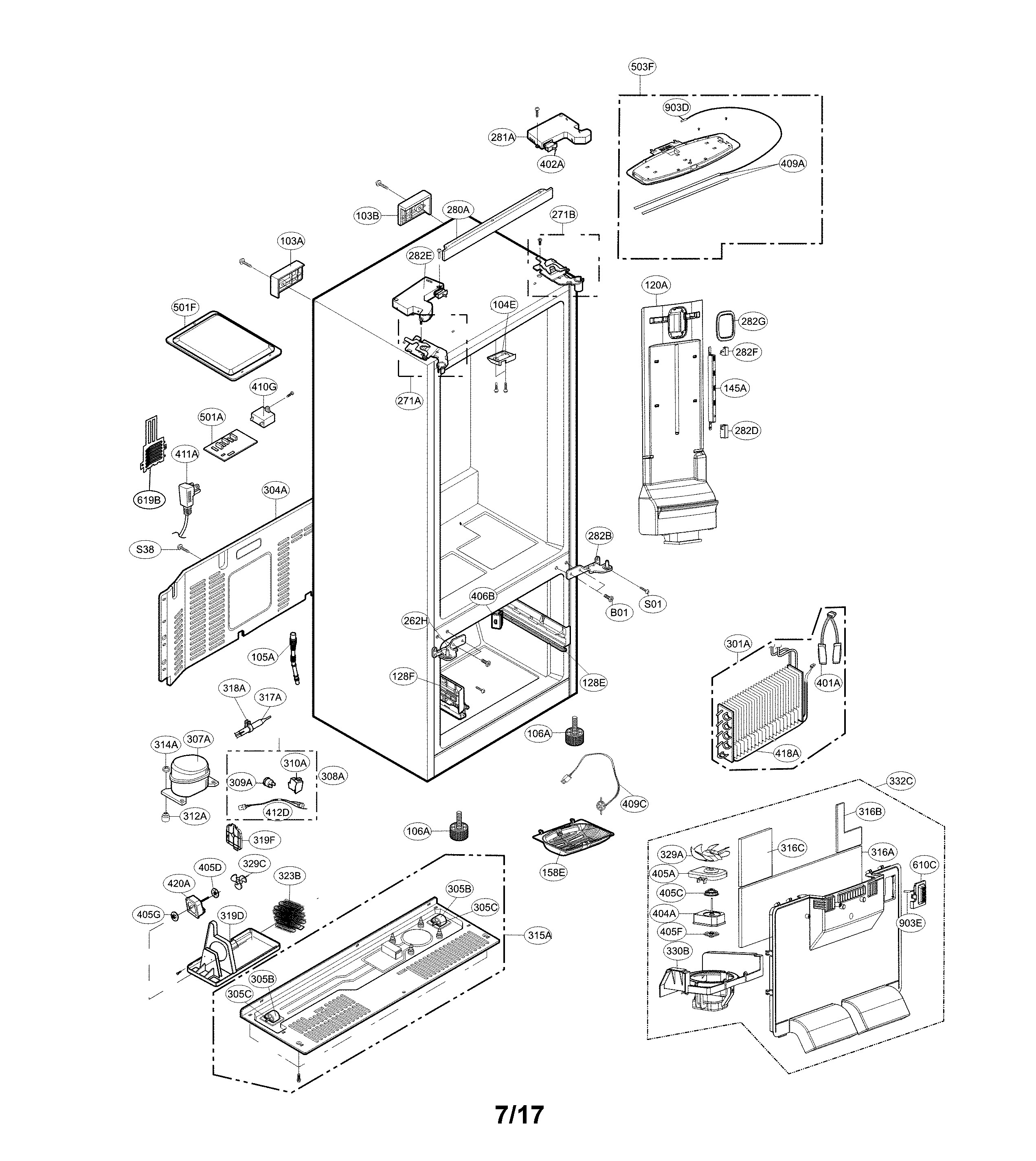 Case parts