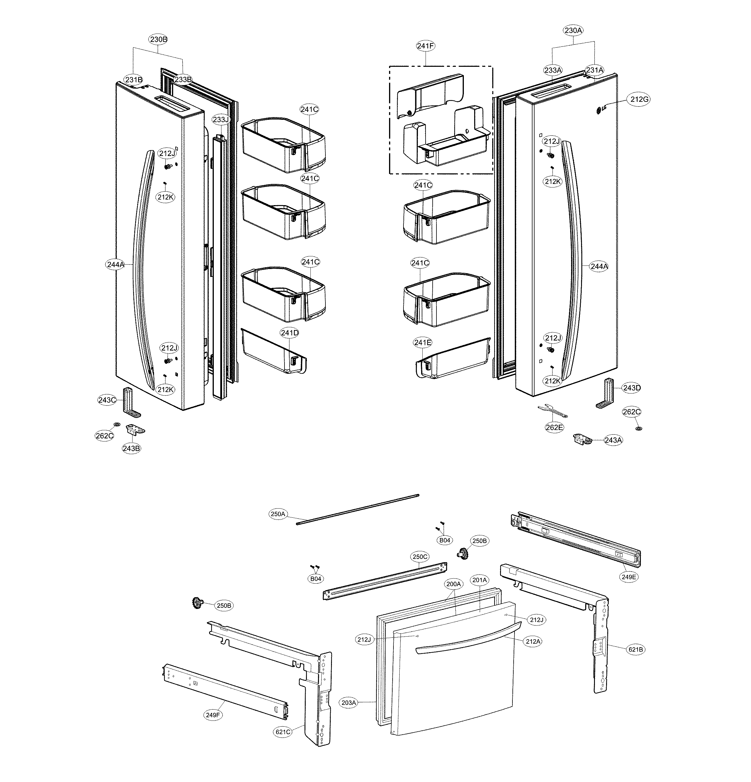 Door parts