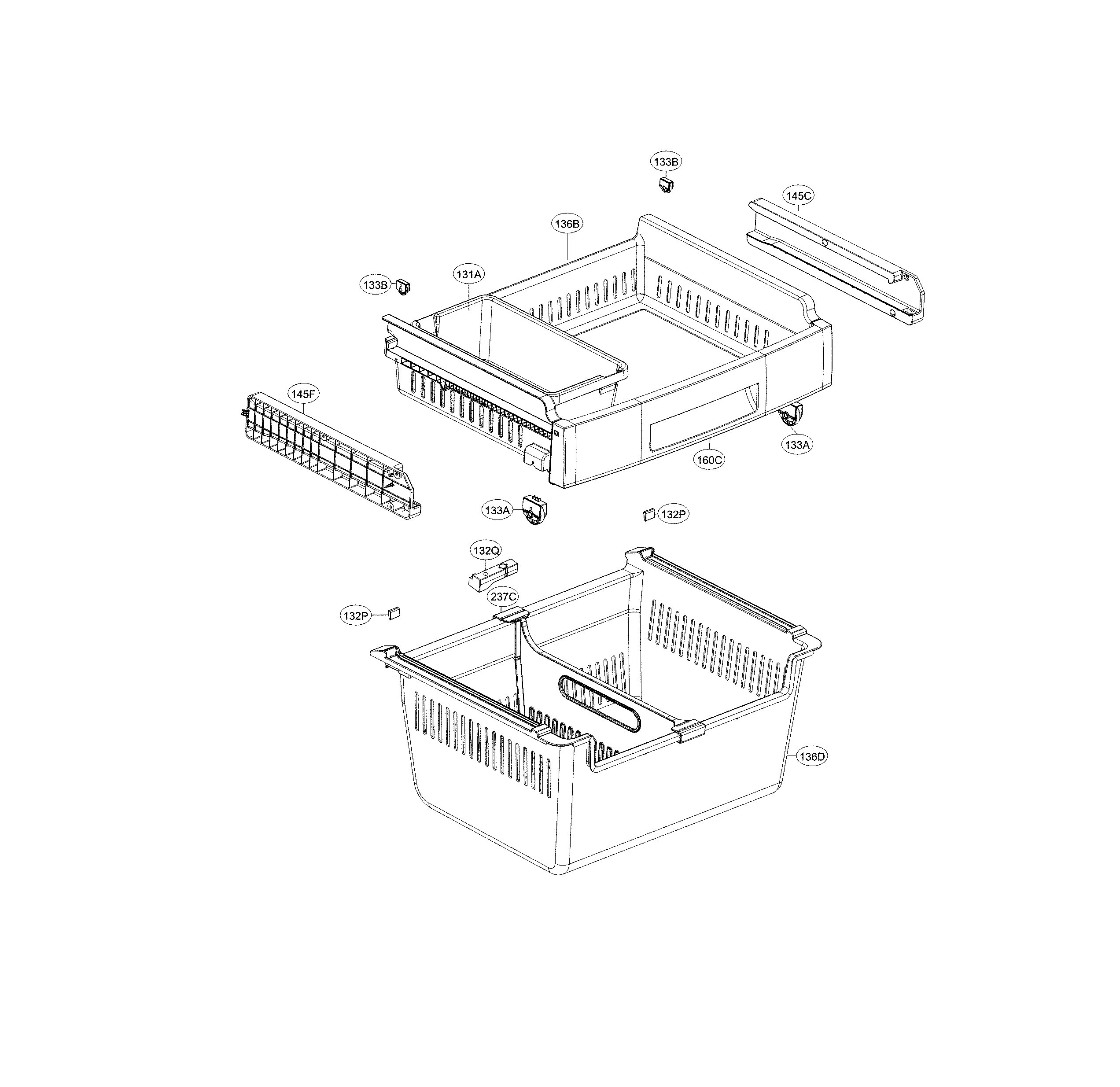 Freezer parts