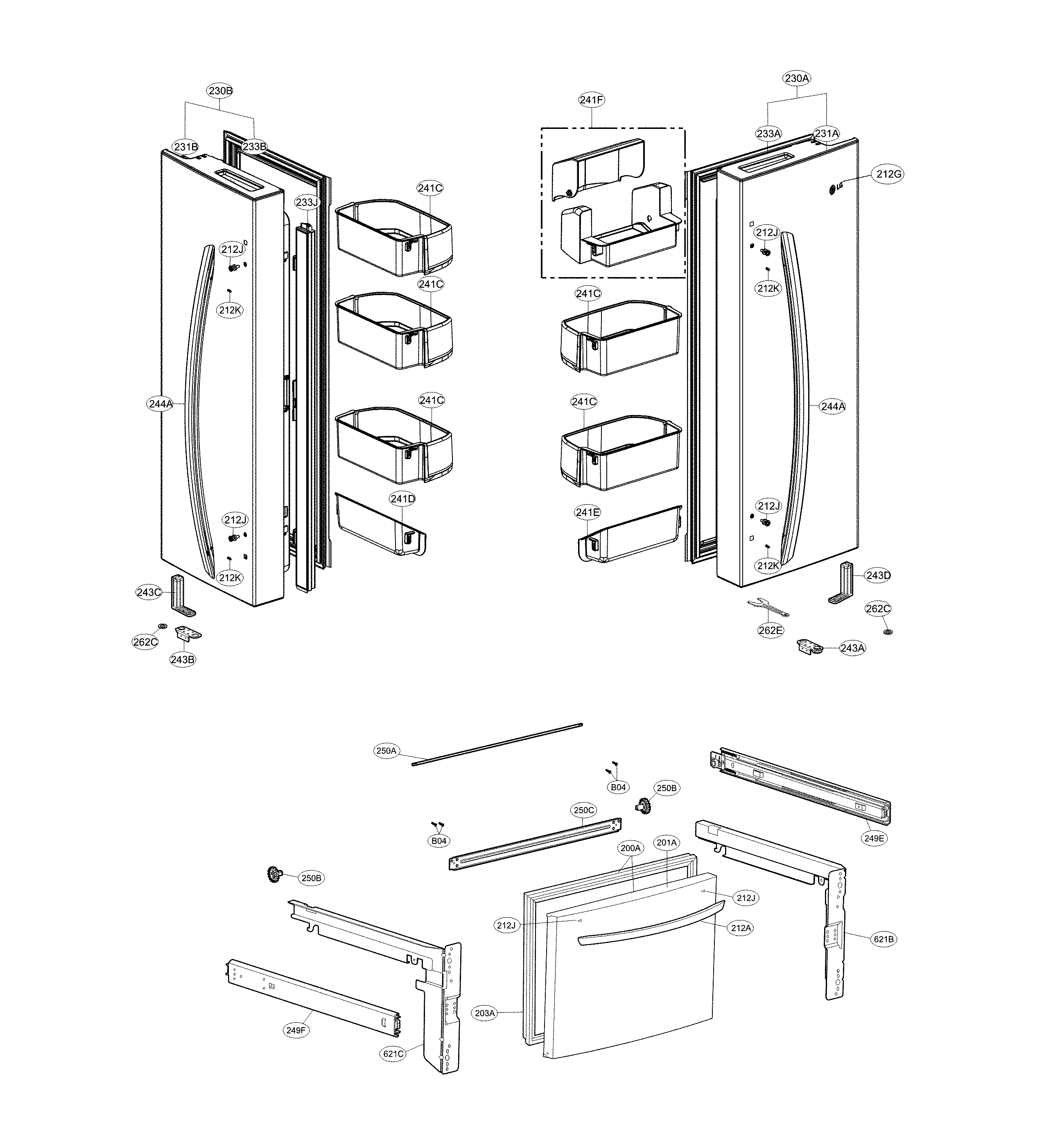 Door parts