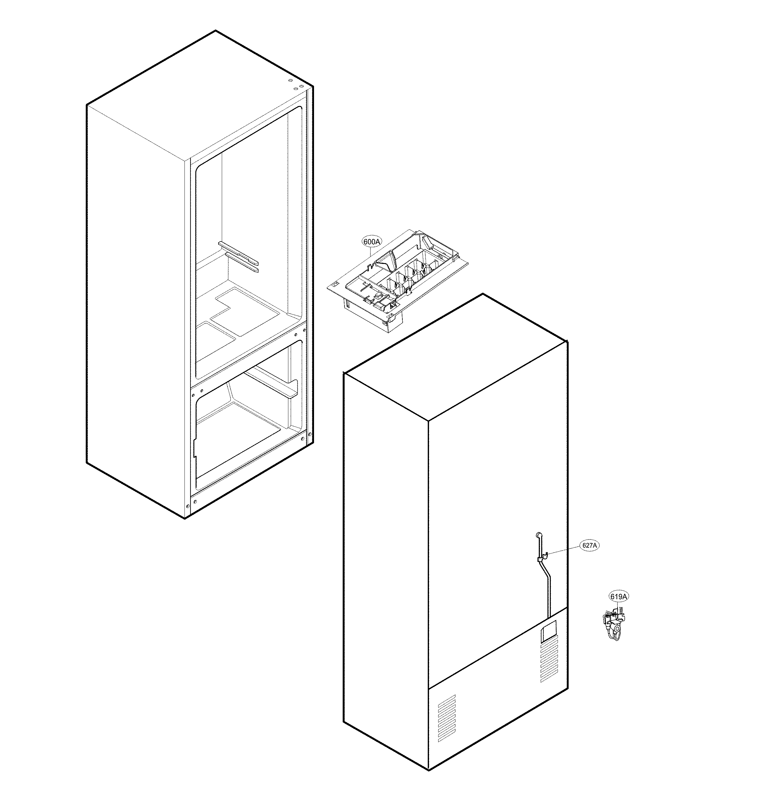 Ice maker parts
