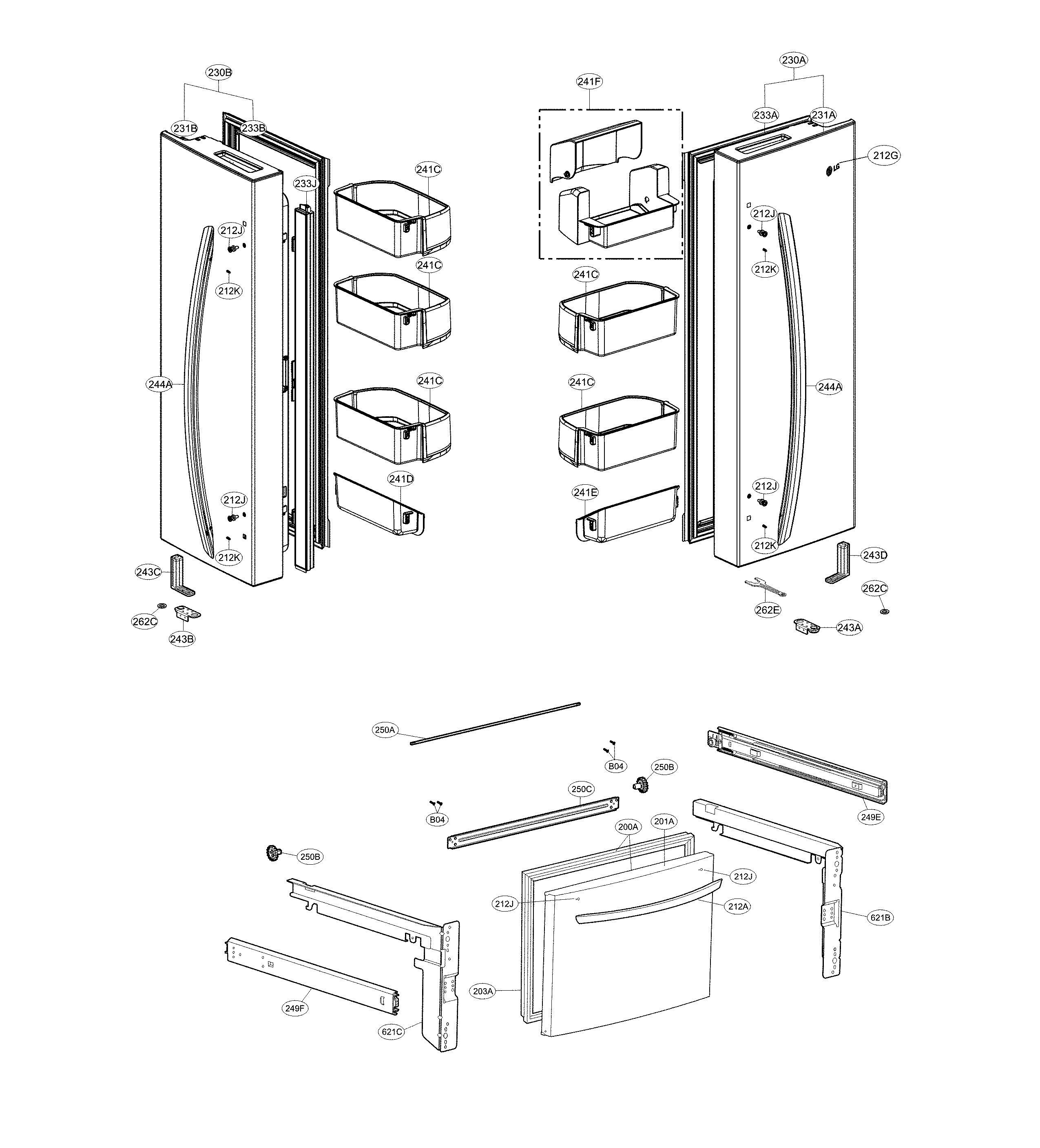 Door parts