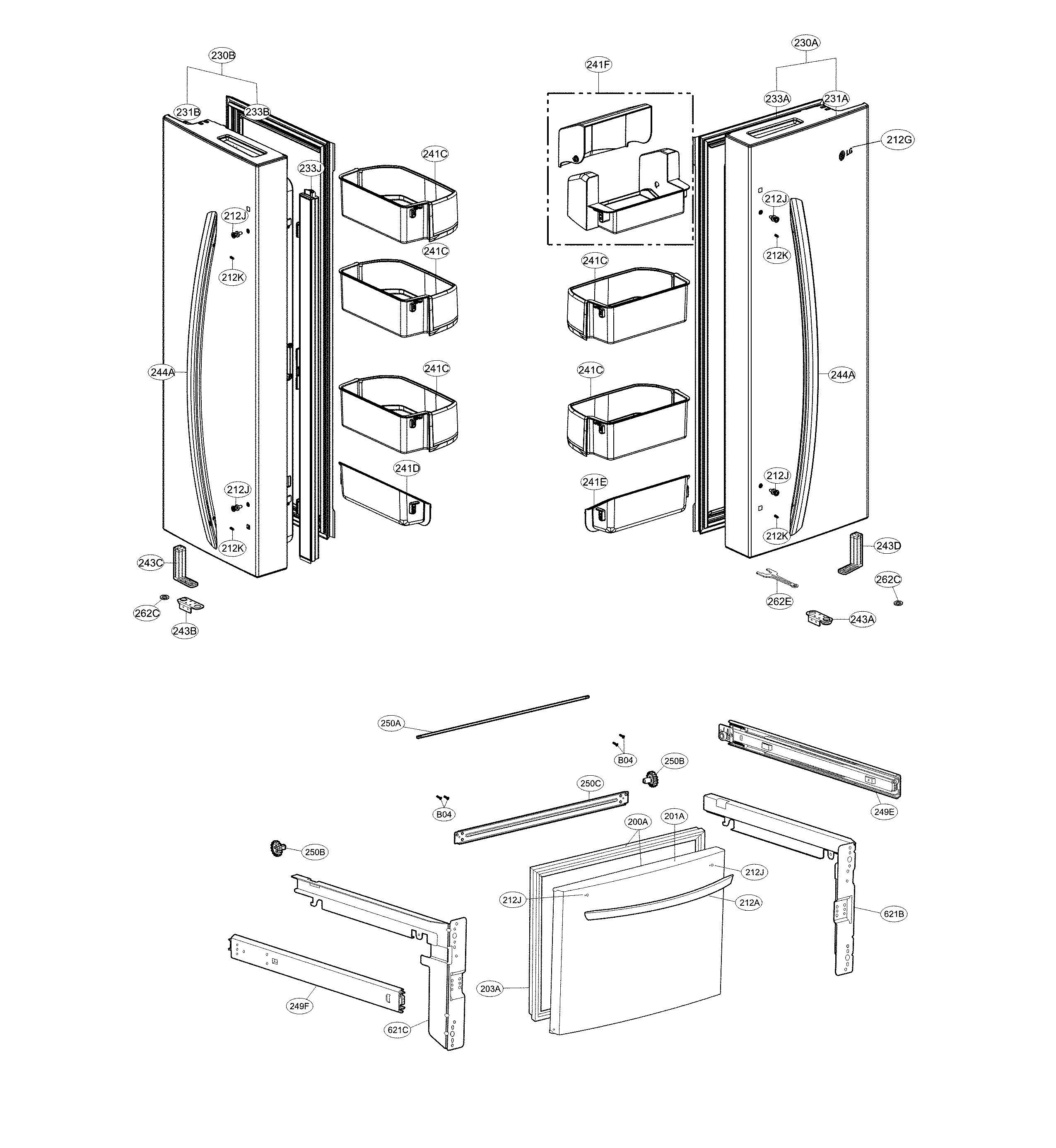Door parts