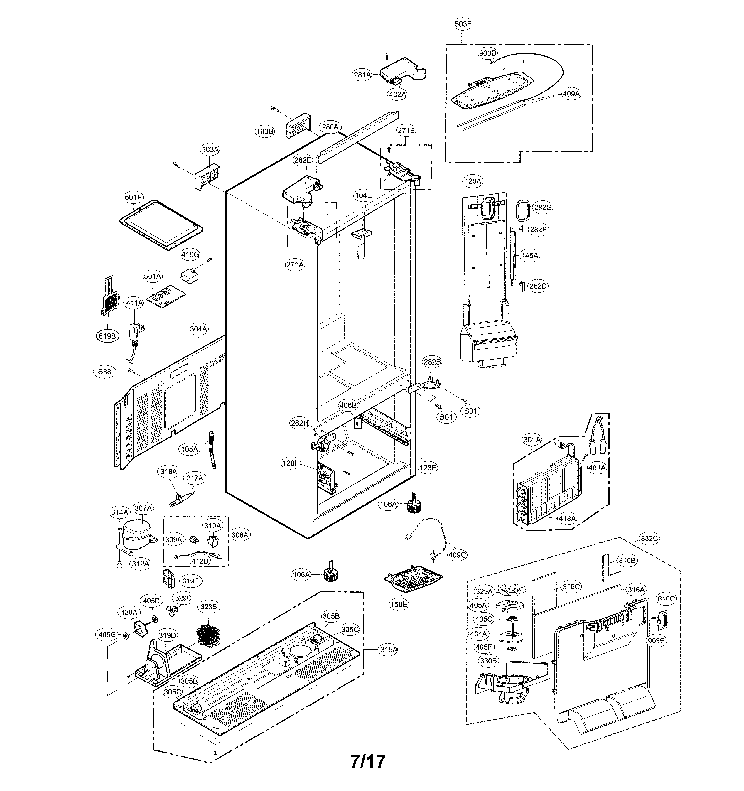 CASE PARTS