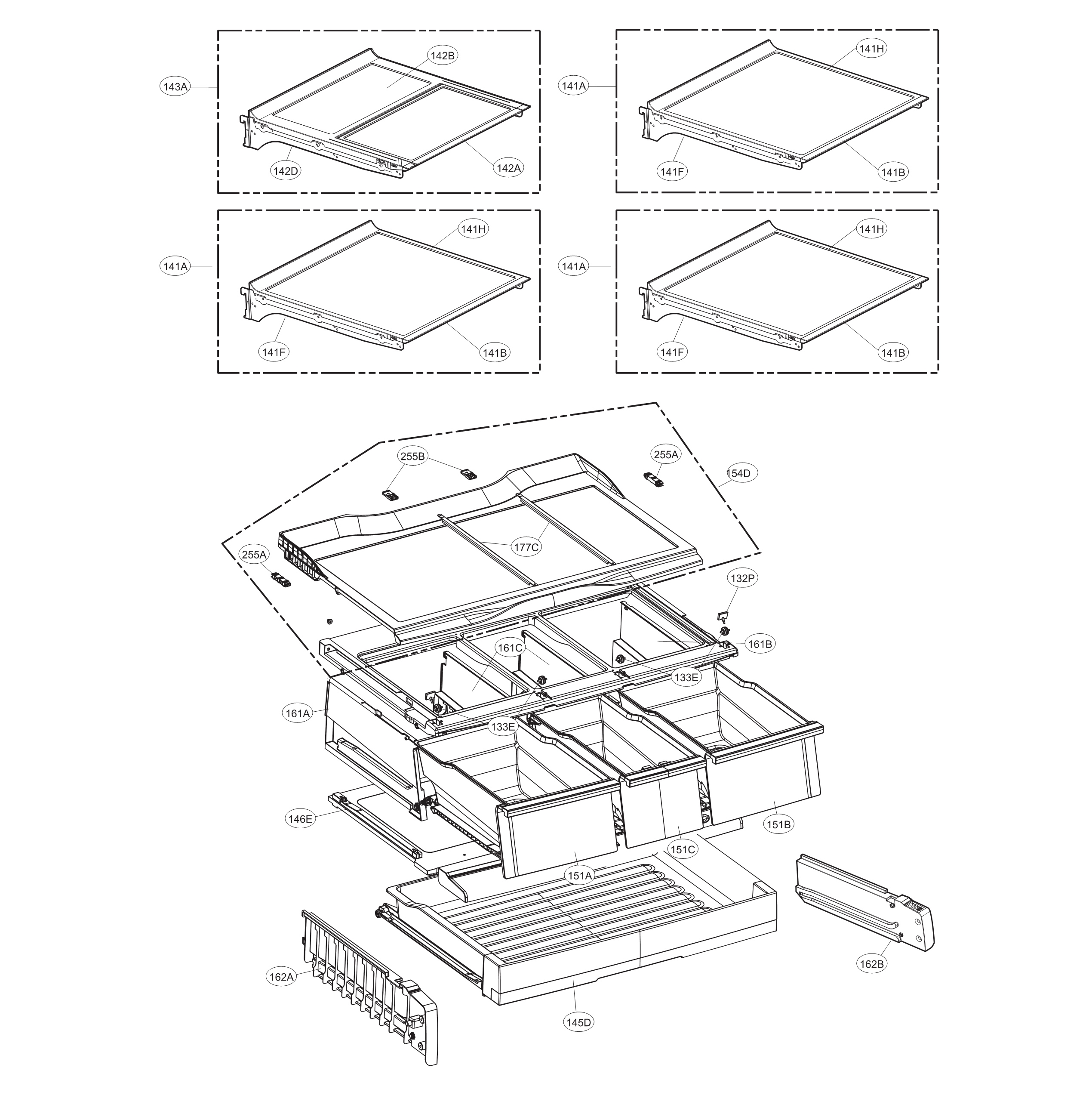 REFRIGERATOR PARTS