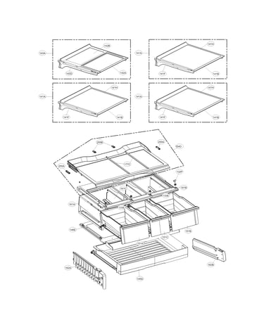Refrigerator parts