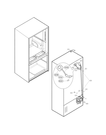 Valve and water parts