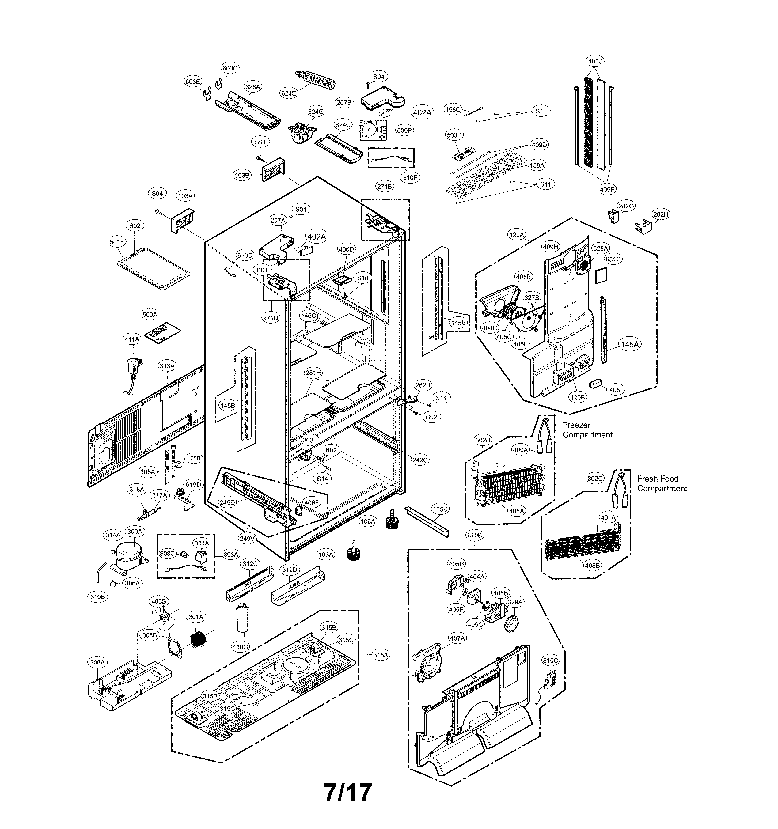 CASE PARTS