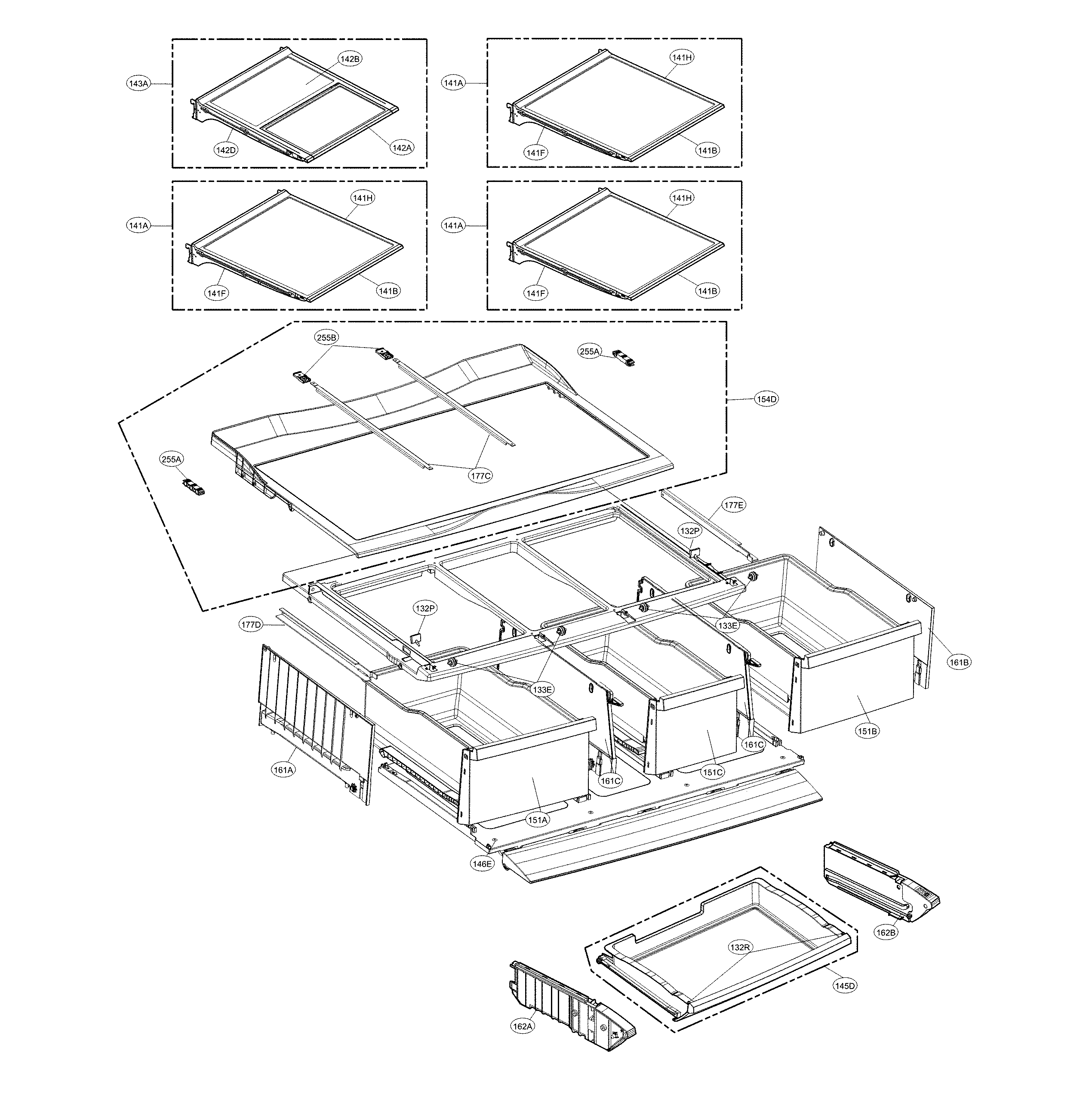 Refrigerator parts