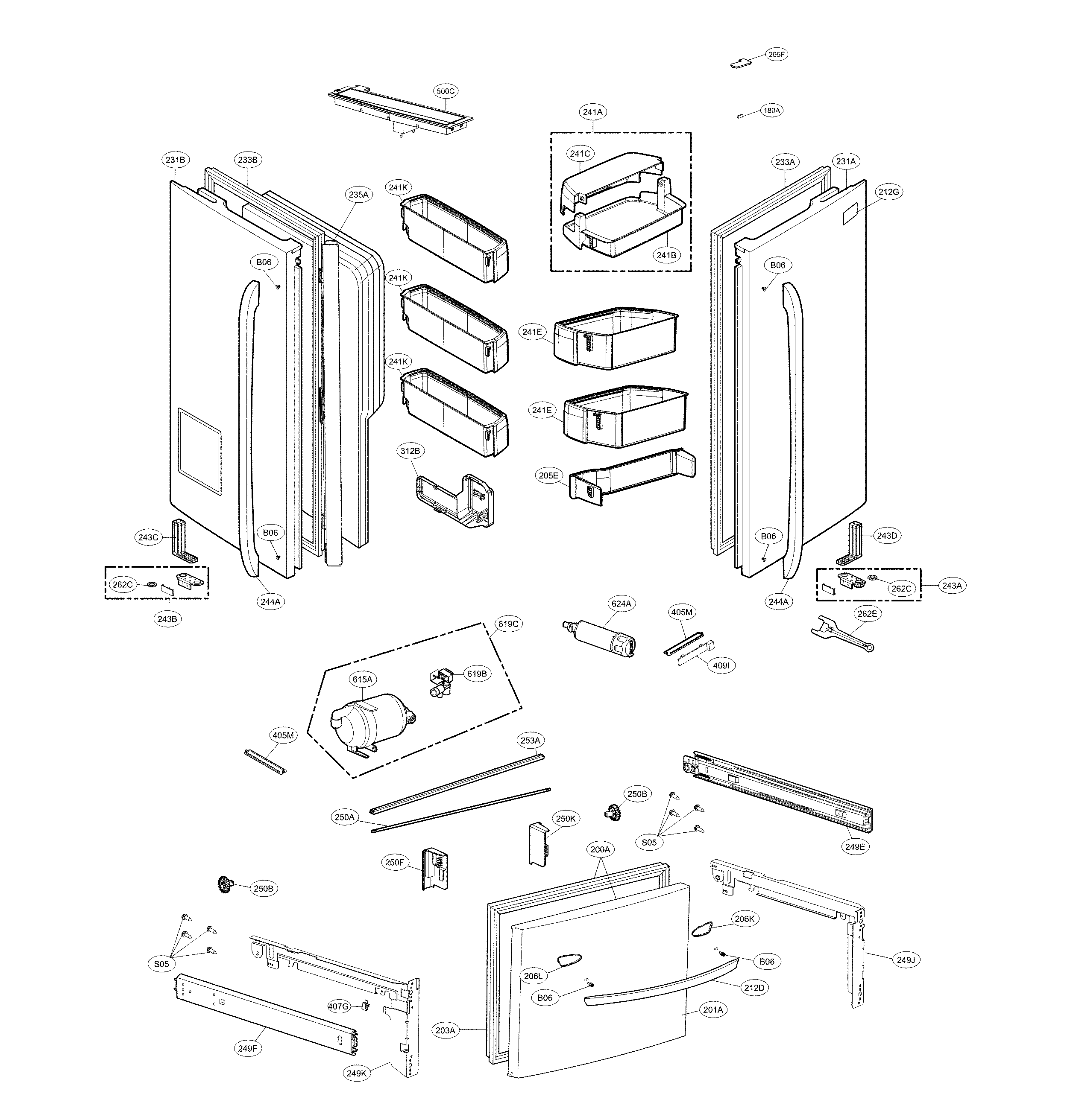 Door parts