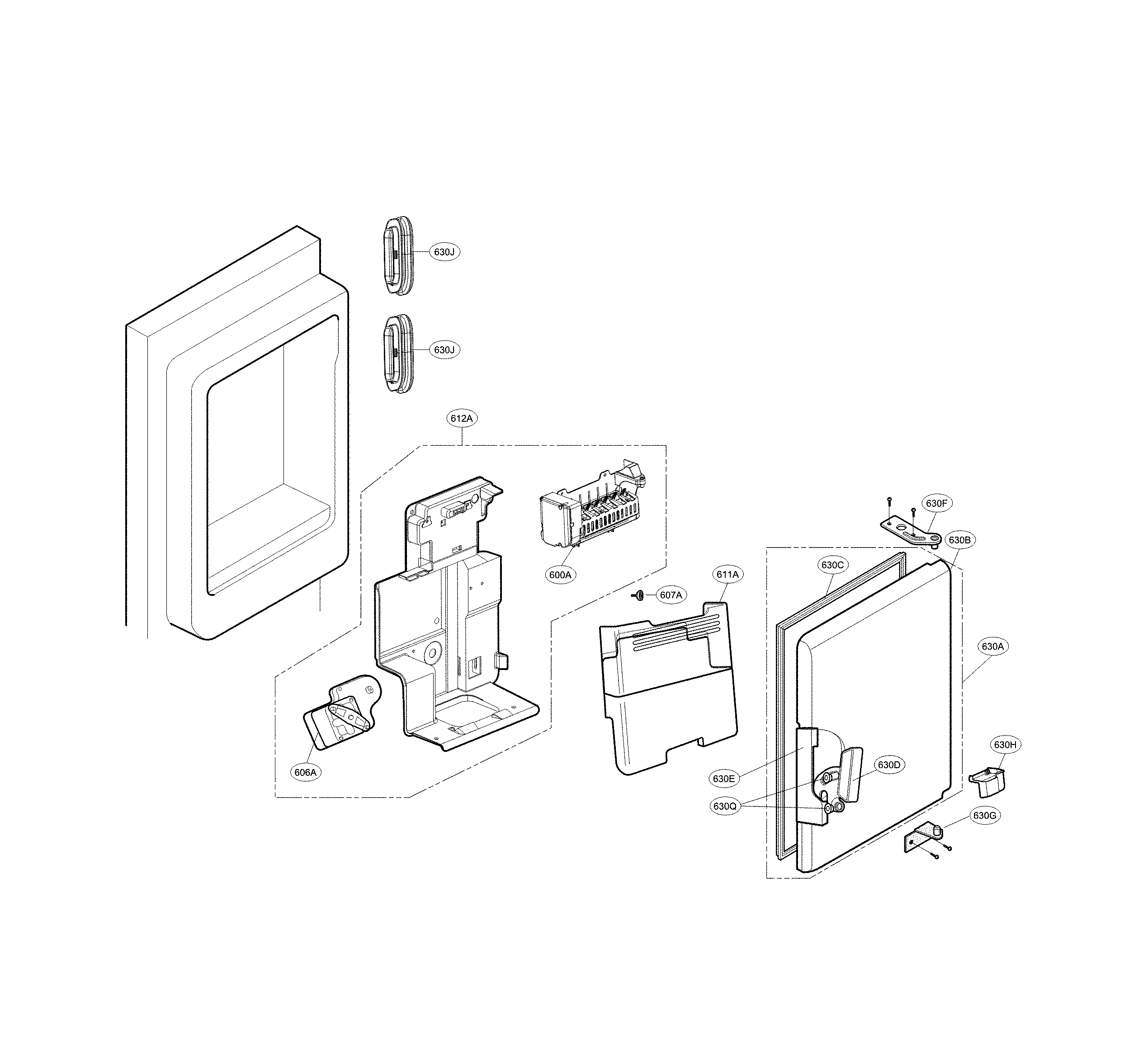 Ice maker parts