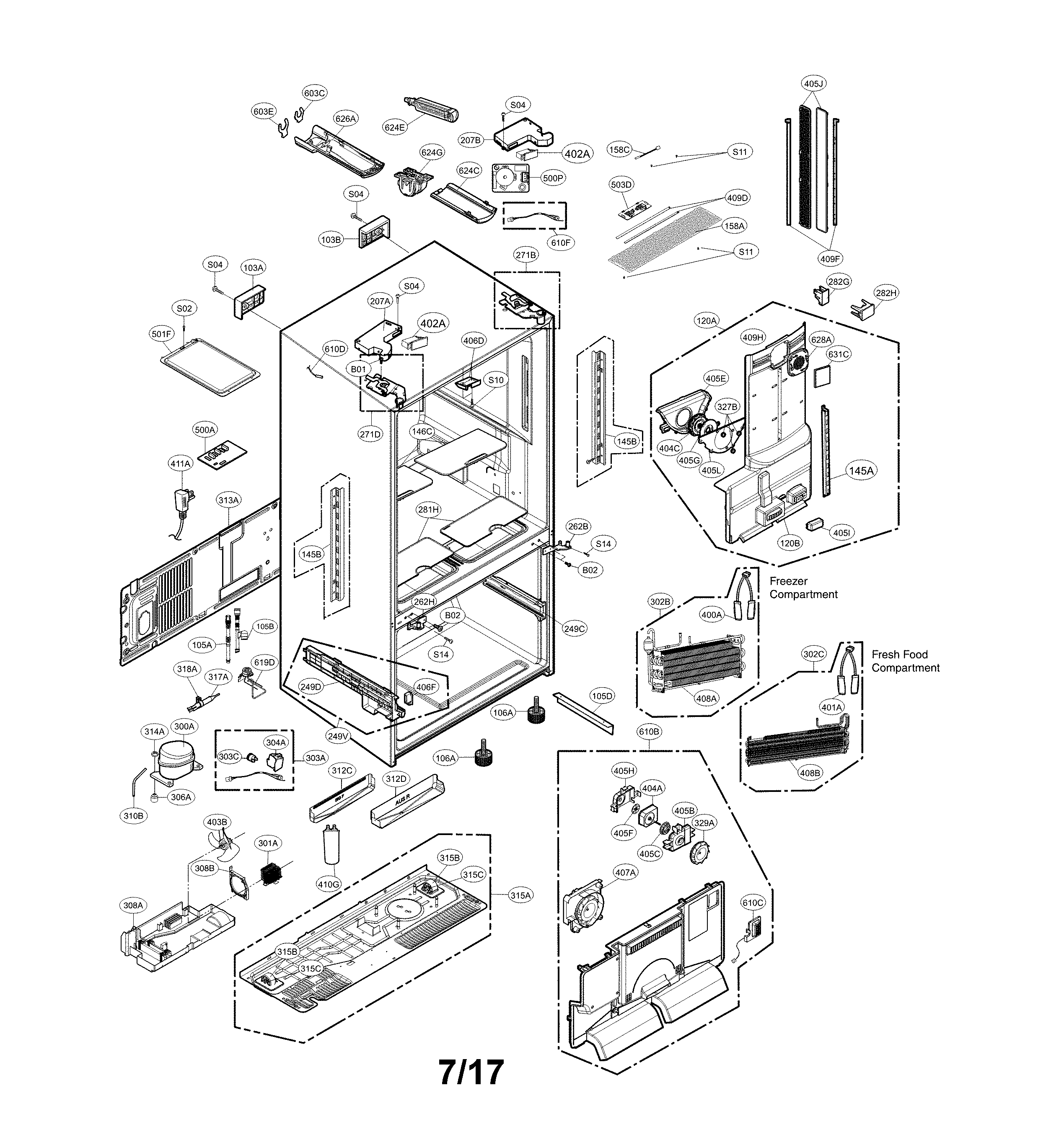CASE PARTS
