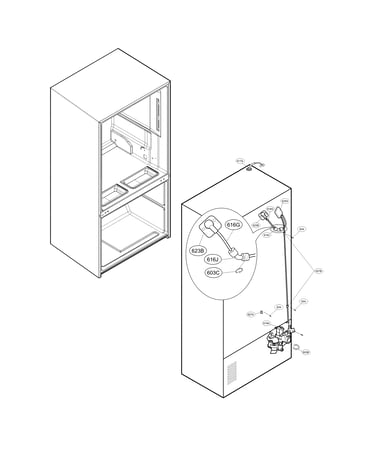 Valve and water parts