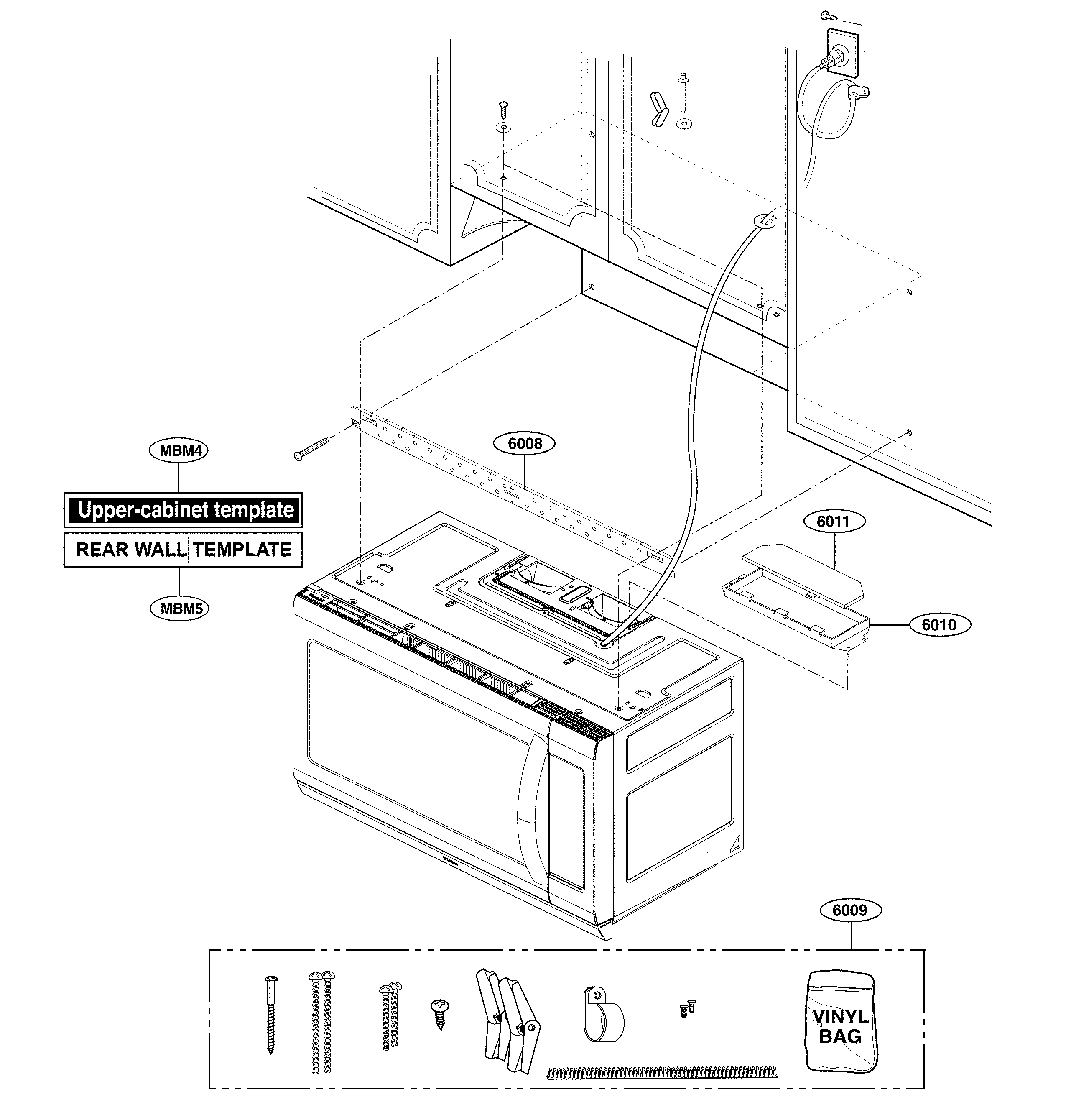 Installation parts