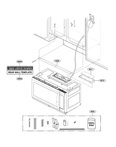 Installation parts