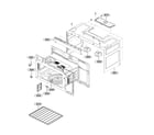 LG LMHM2237BD/01 oven cavity parts diagram