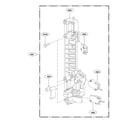 LG LMHM2237BD/01 latchboard parts diagram