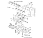 LG LMV1762SB/00 oven cavity parts diagram